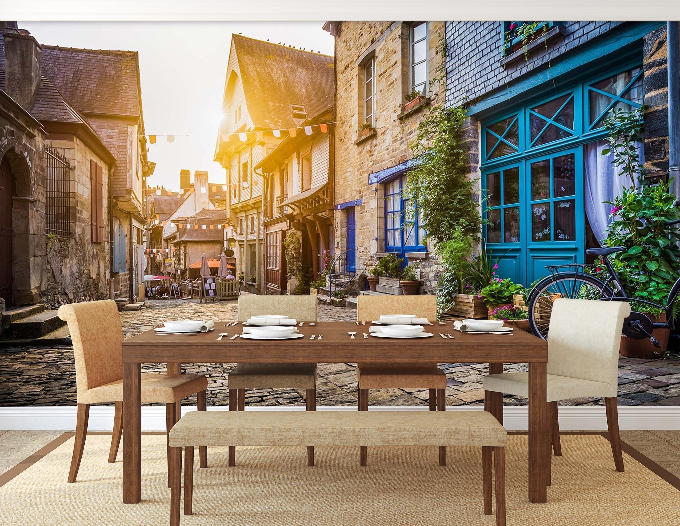 3D Sunshine Alley 615 Wallpaper AJ Wallpaper 2 