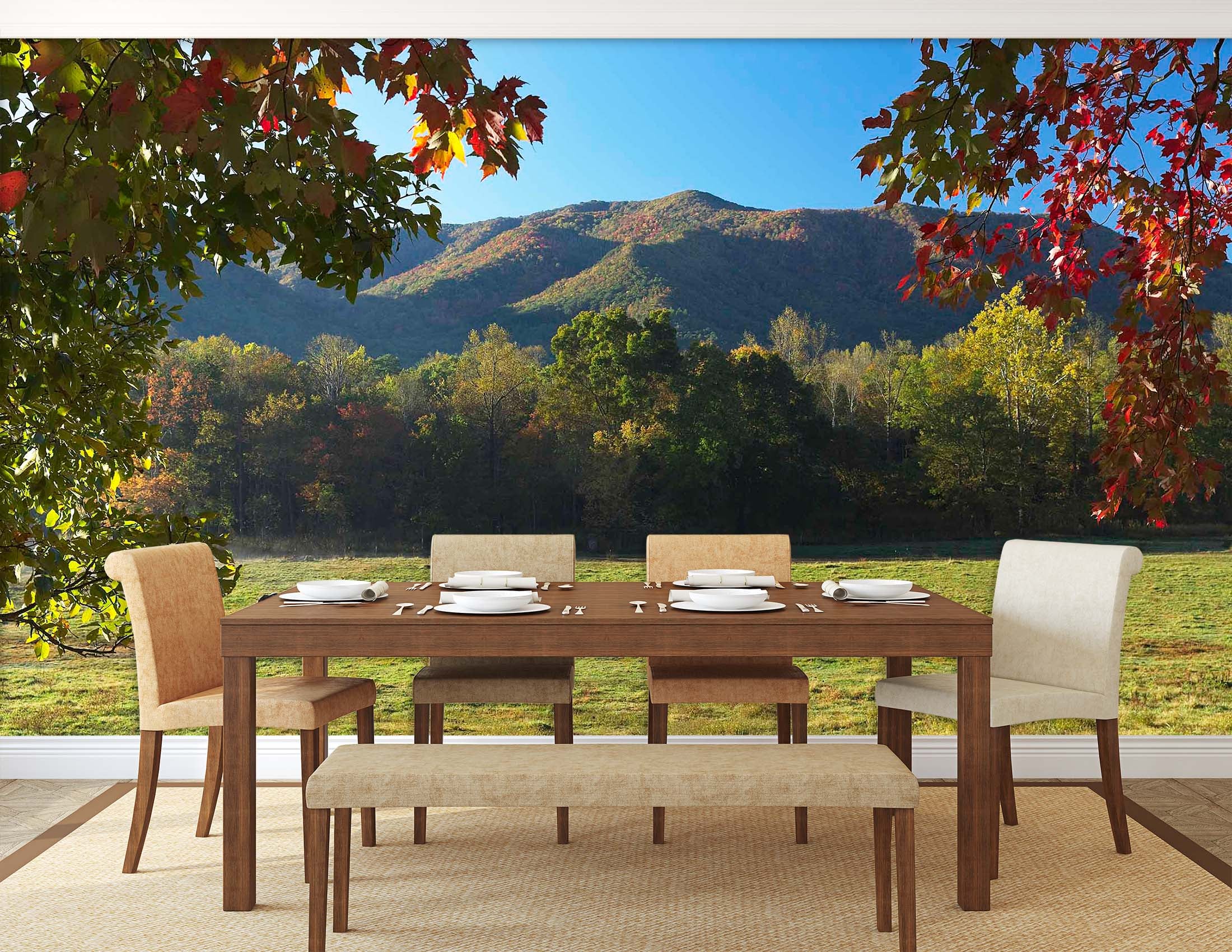 3D Valley Horse 111 Kathy Barefield Wall Mural Wall Murals