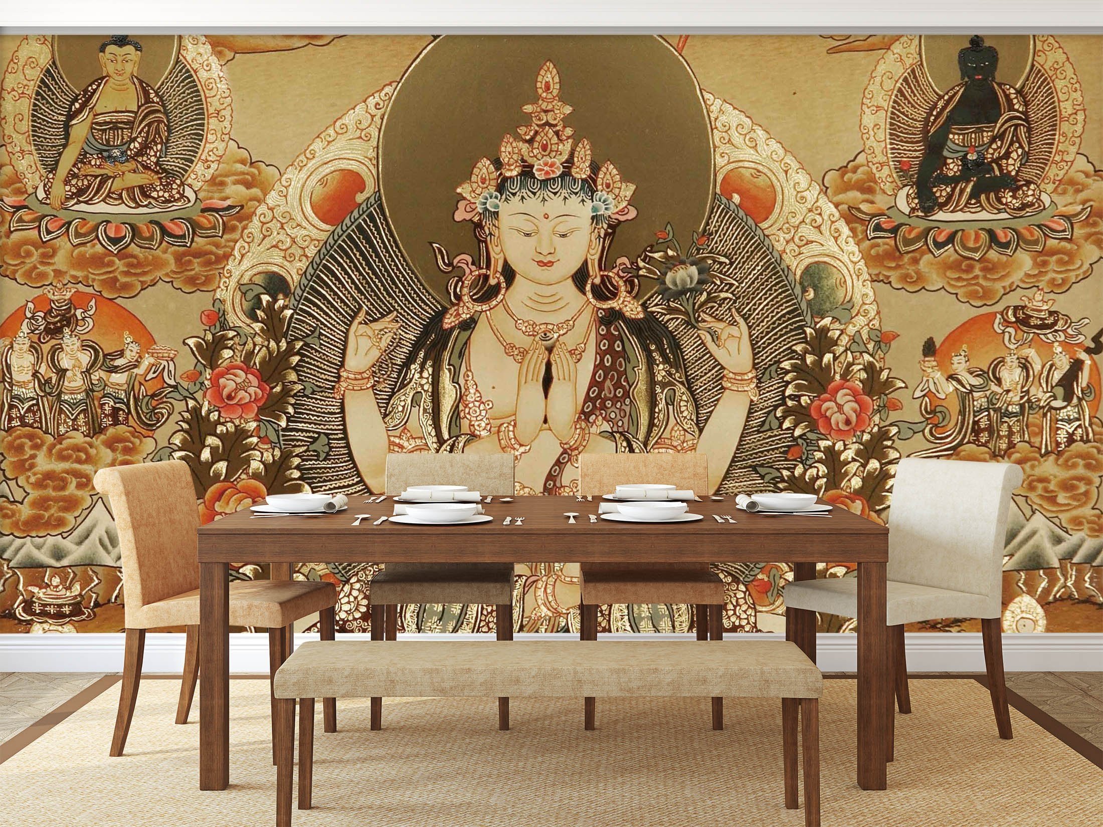 3D Thousand Hands 340 Wallpaper AJ Wallpaper 