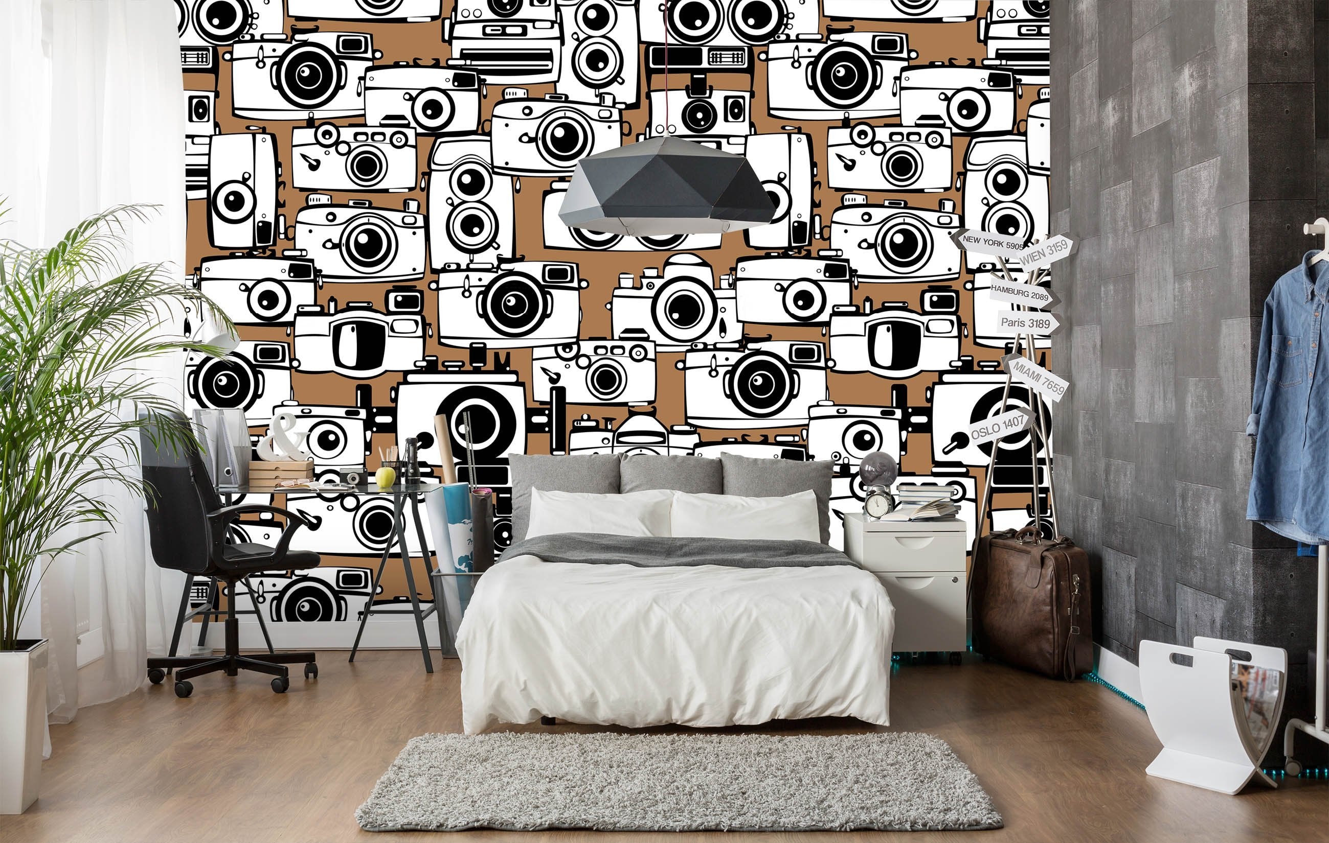 3D Doodle Cute Camera 695 Wallpaper AJ Wallpaper 