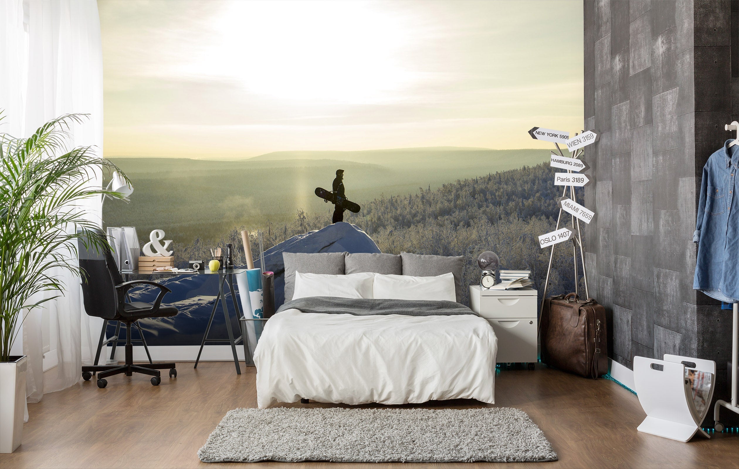 3D Snow Mountain 139 Wall Murals Wallpaper AJ Wallpaper 2 