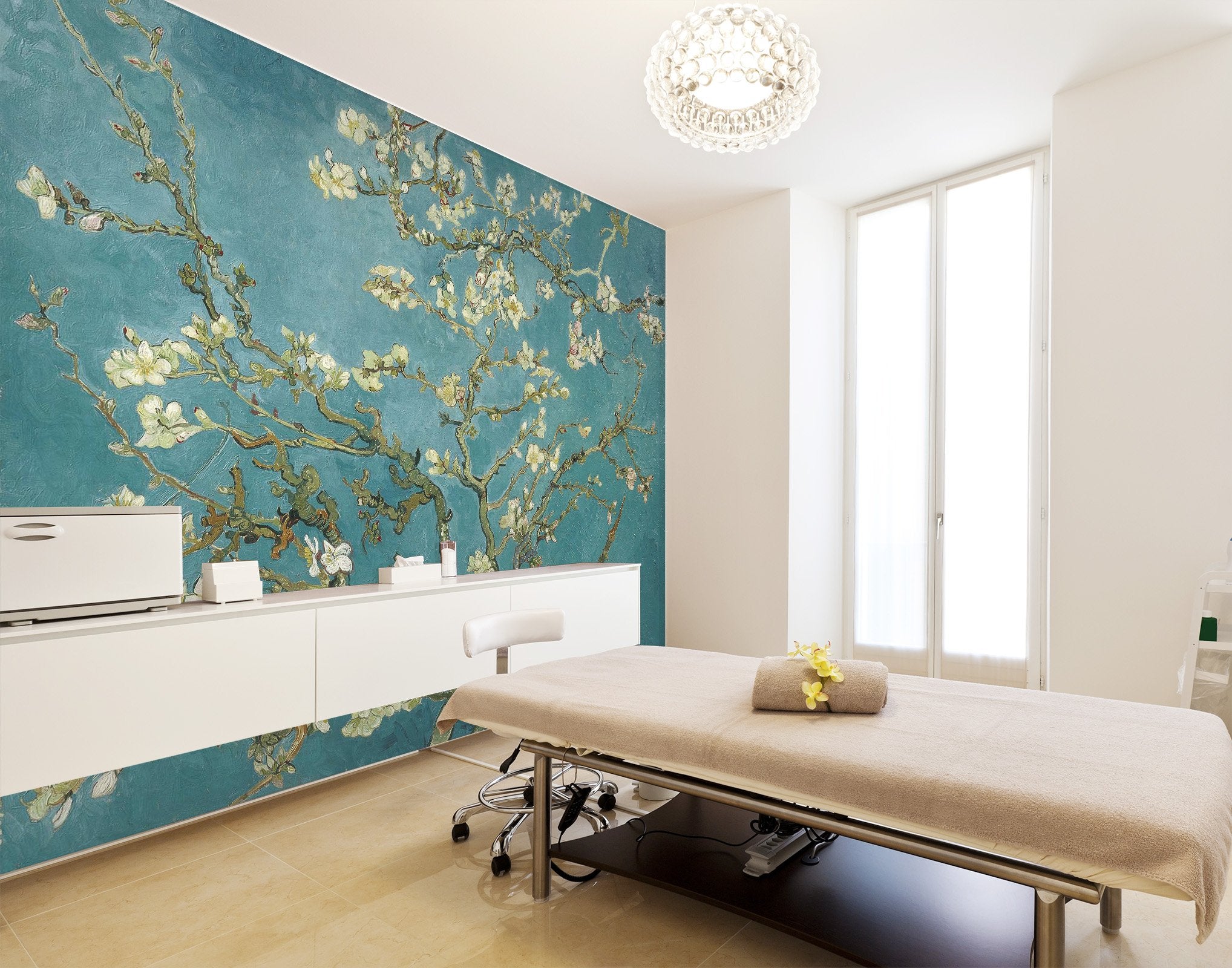 3D Golden Branch Flower Art 38 Wall Murals Wallpaper AJ Wallpaper 2 