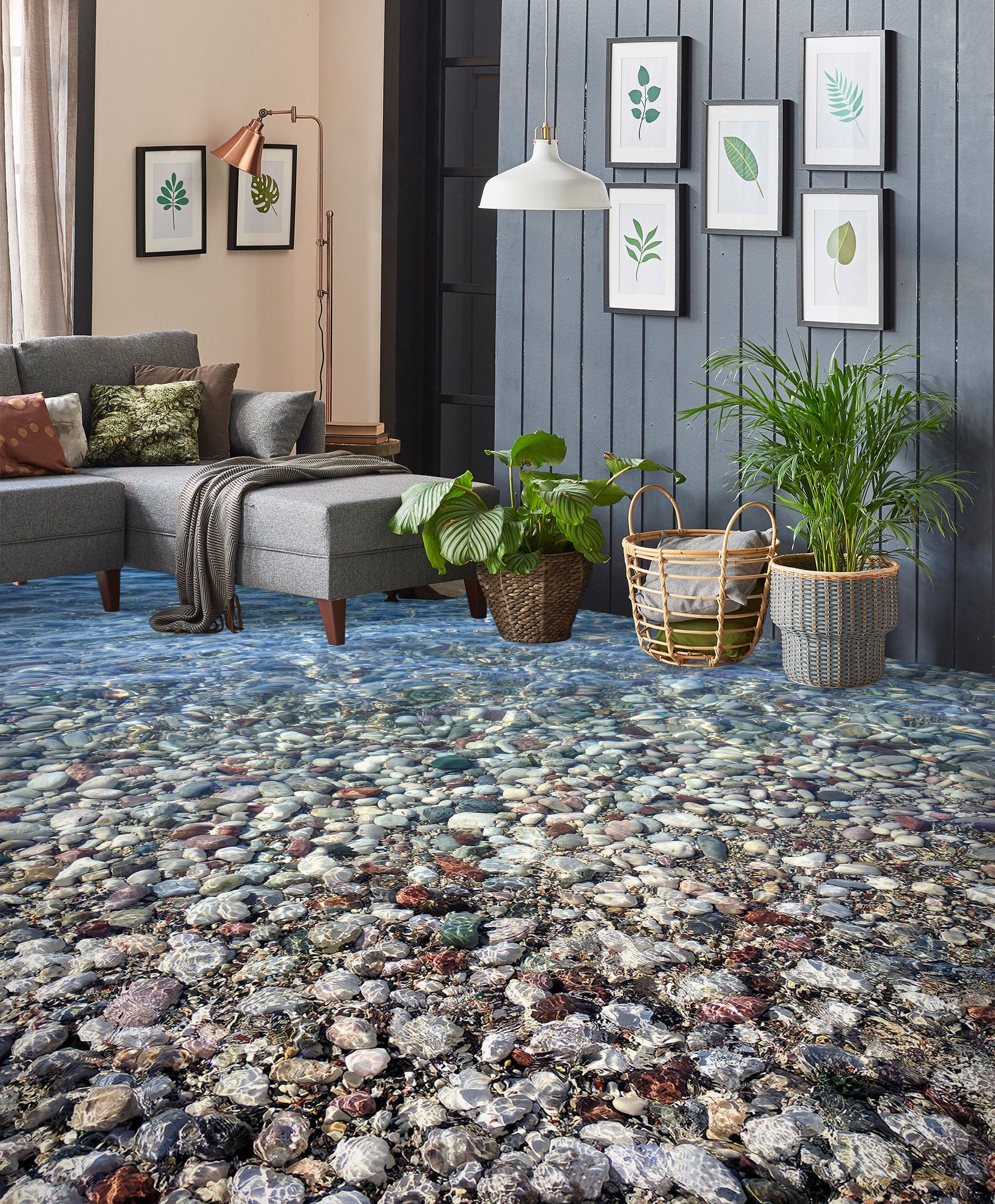 3D Dense Little Stones 828 Floor Mural  Wallpaper Murals Rug & Mat Print Epoxy waterproof bath floor