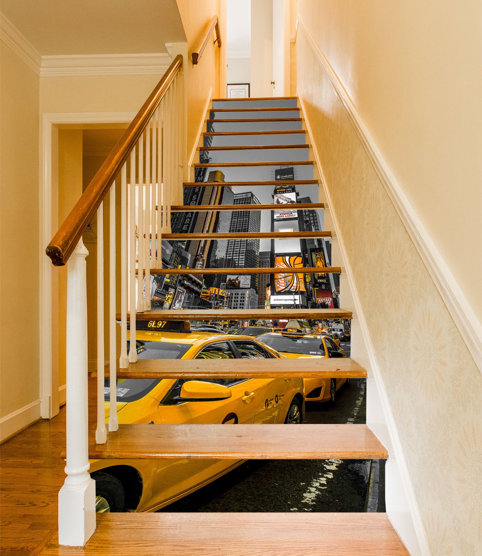 3D New York City 9989 Assaf Frank Stair Risers