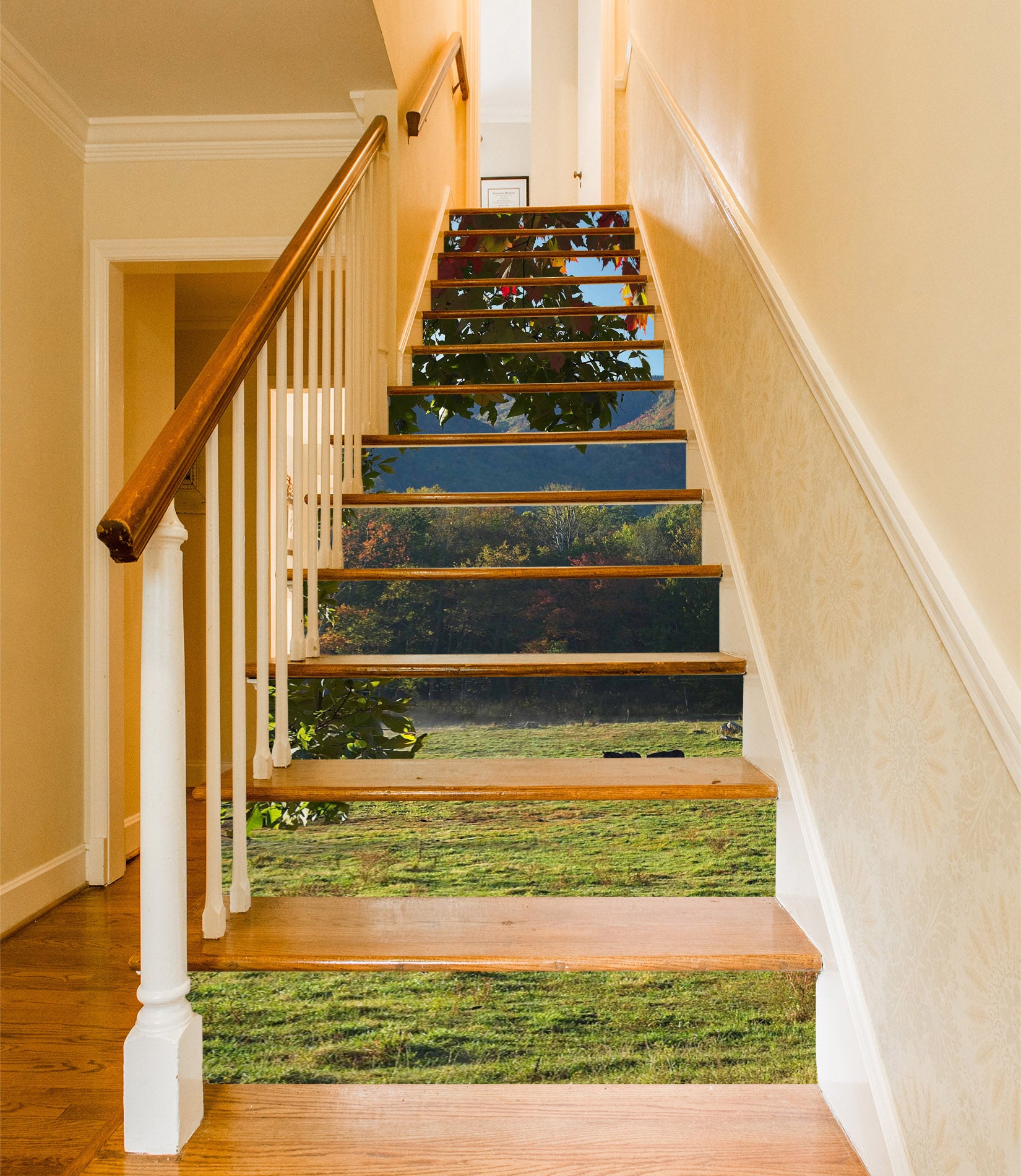 3D Lawn Woods 98217 Kathy Barefield Stair Risers