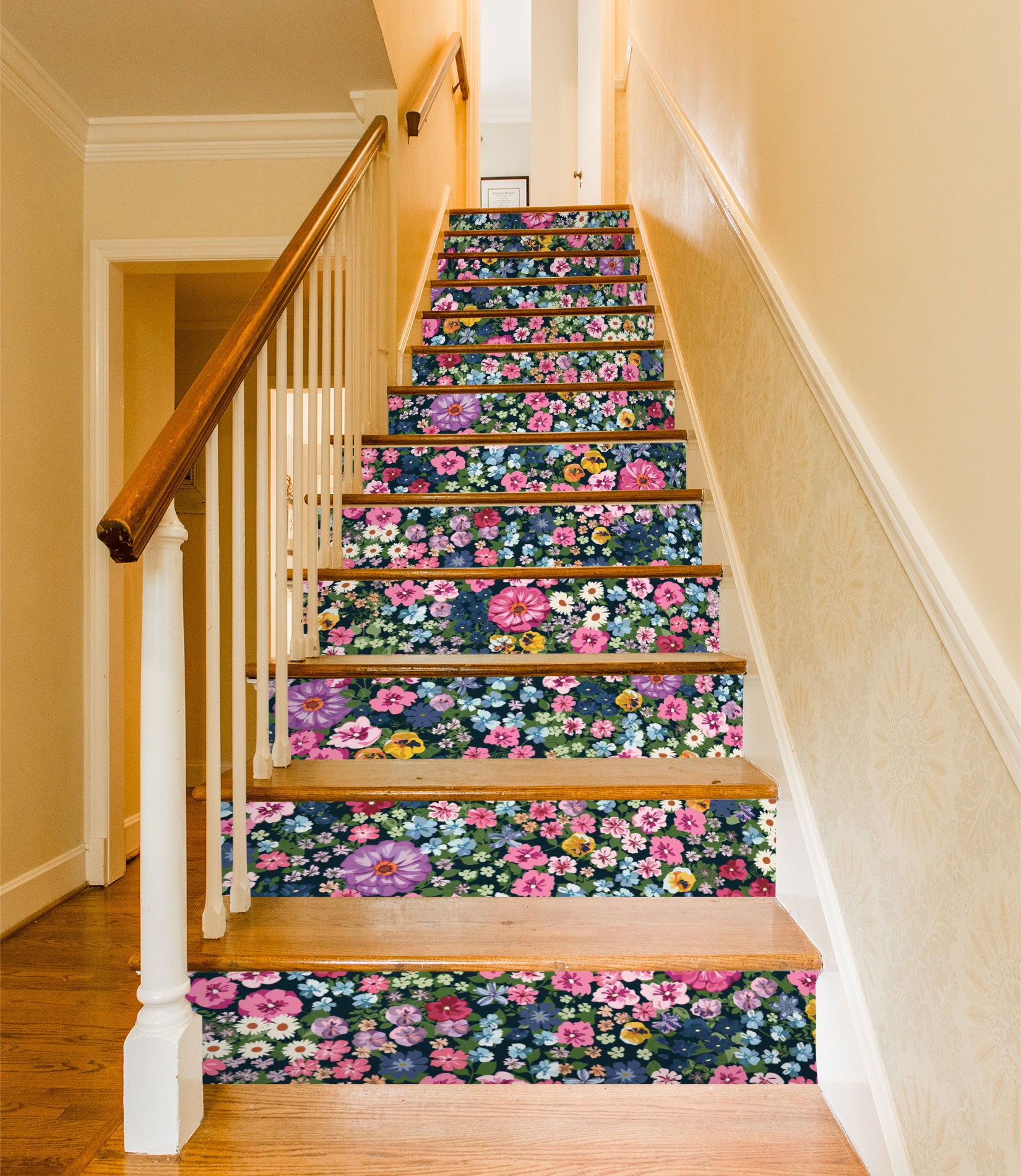 3D Little Flowers In Spring 515 Stair Risers