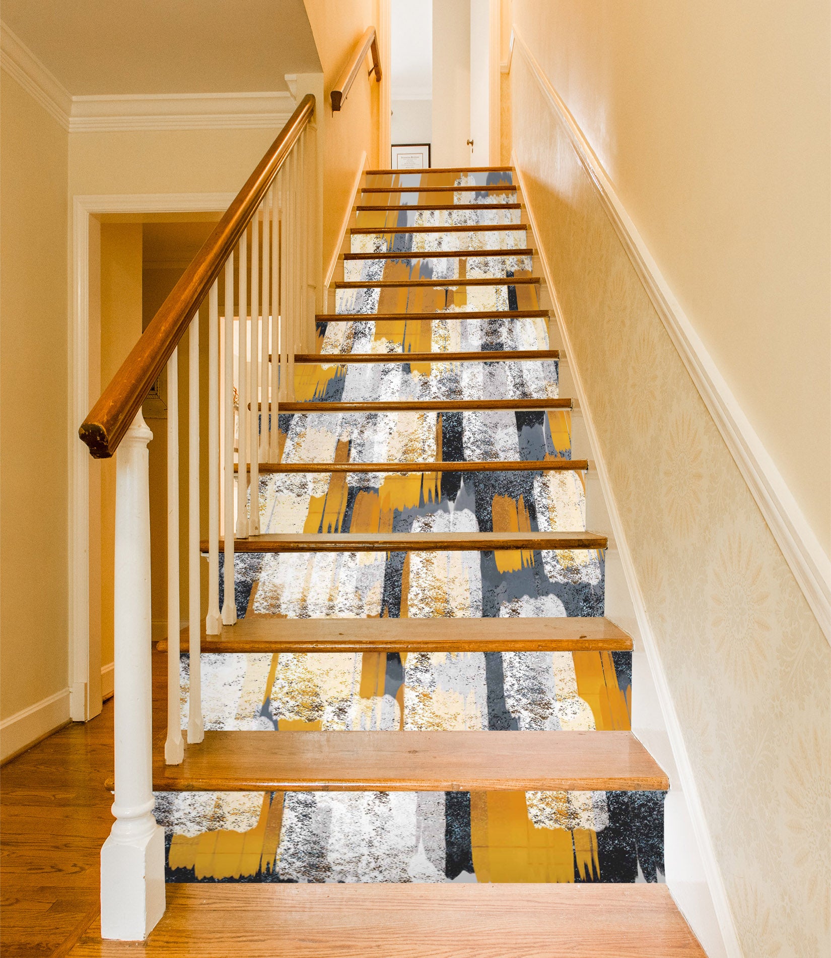 3D Bright And Matte Interlaced 602 Stair Risers