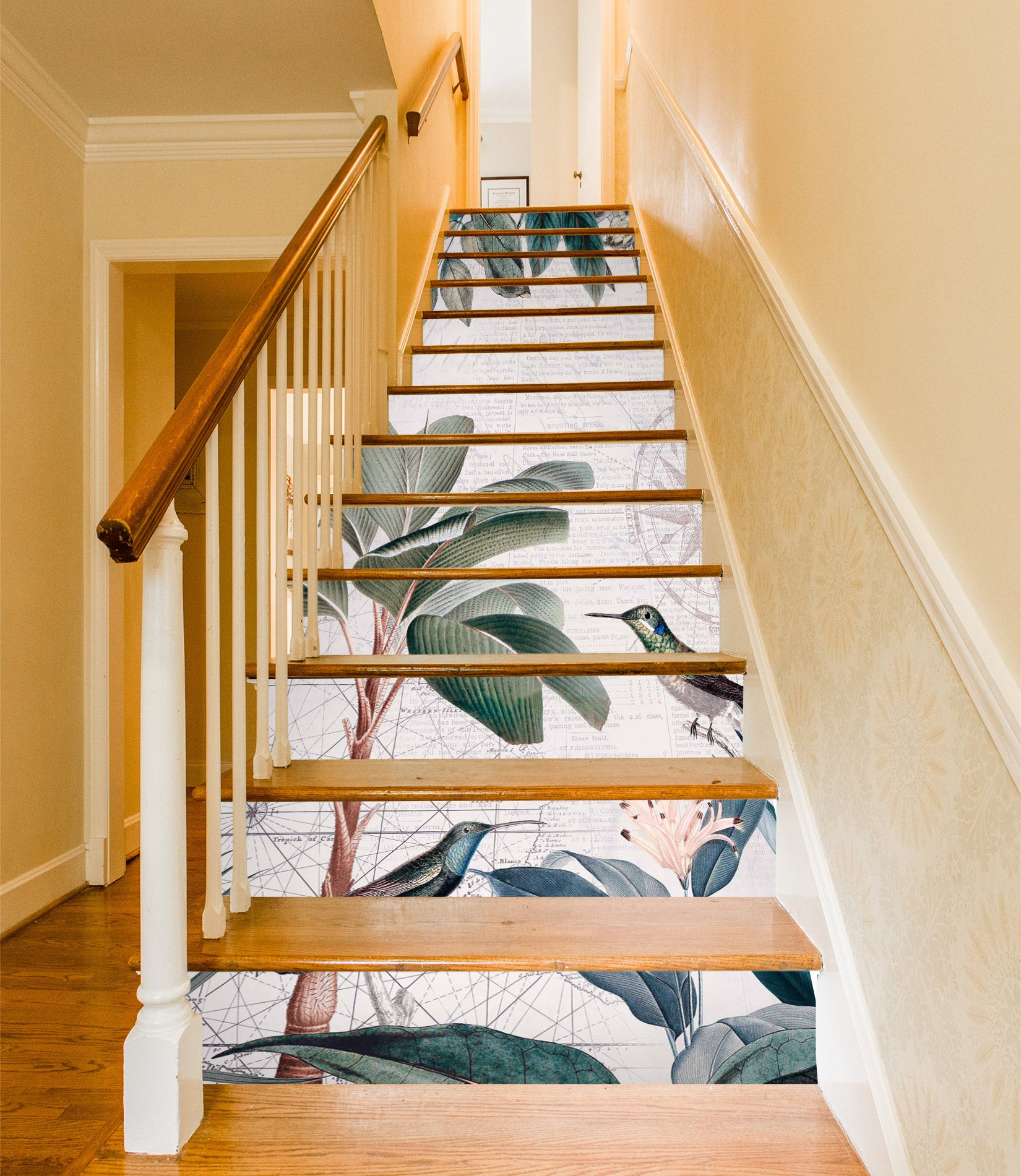 3D Bird Tree 104104 Andrea Haase Stair Risers