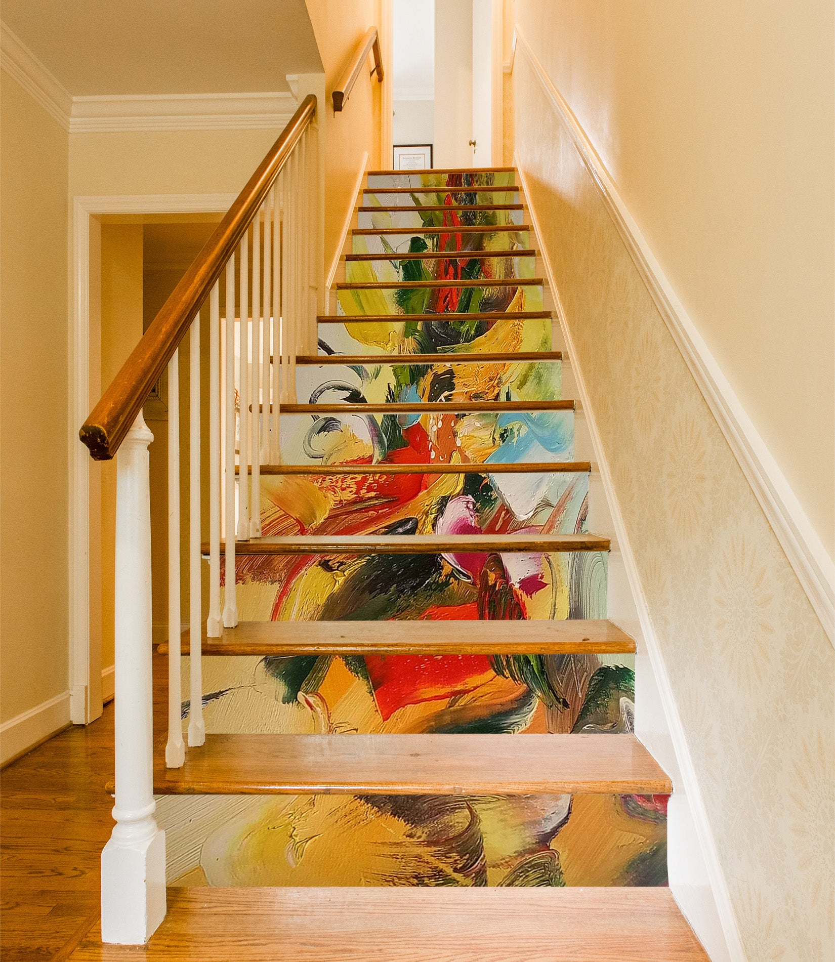 3D Story Color Outline 584 Stair Risers