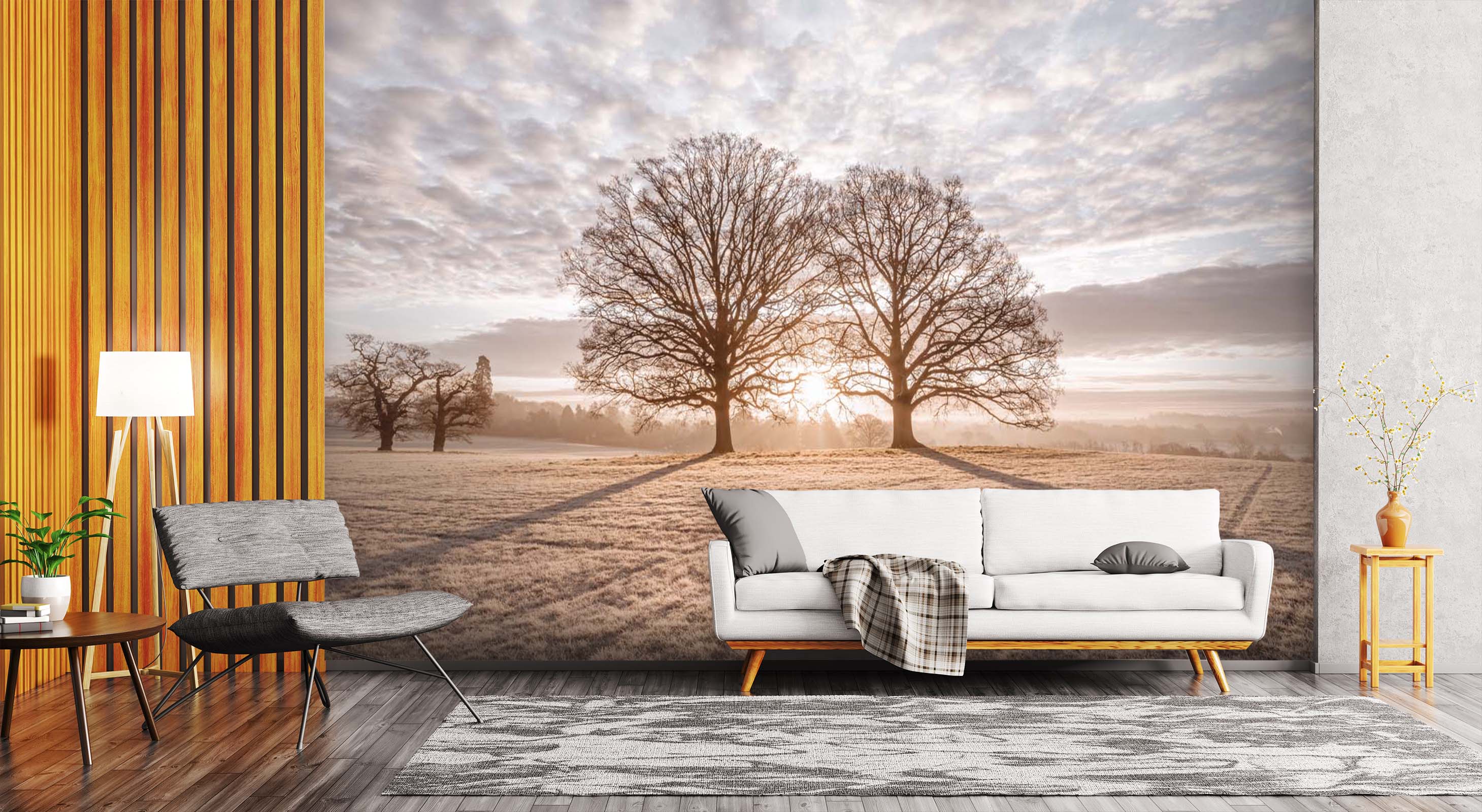 3D Pink Sunset 069 Assaf Frank Wall Mural Wall Murals