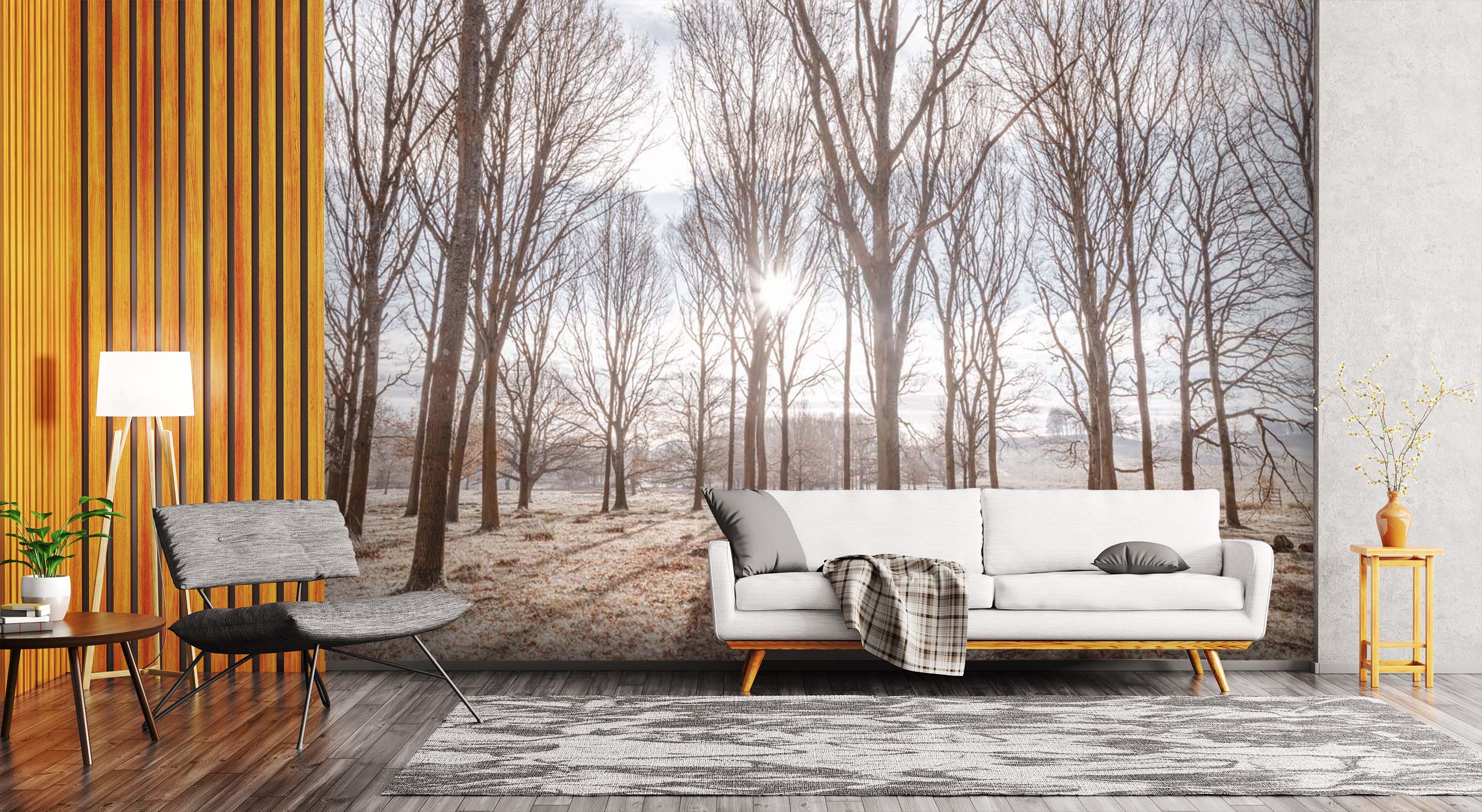 3D Dry Forest 075 Assaf Frank Wall Mural Wall Murals