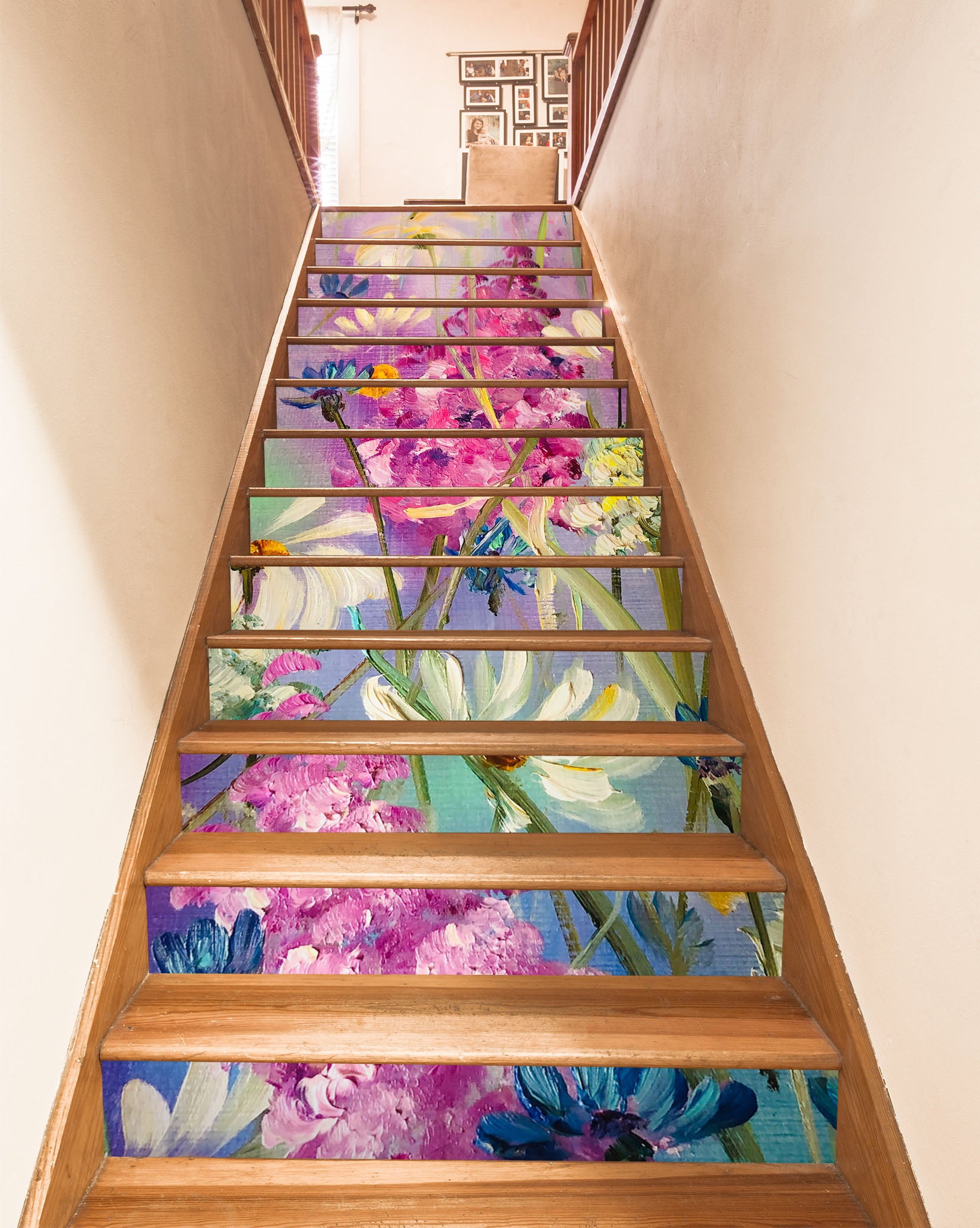 3D Cute Flowers 2011 Skromova Marina Stair Risers