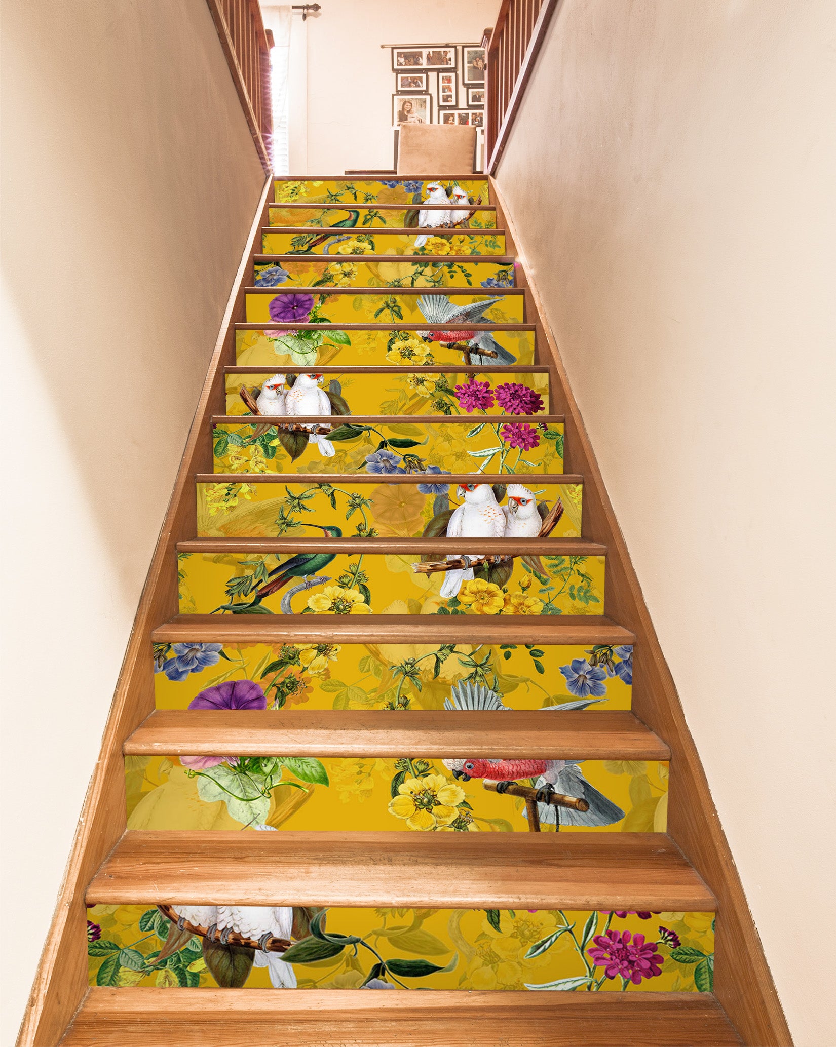 3D Branch Bird Pattern 10405 Uta Naumann Stair Risers