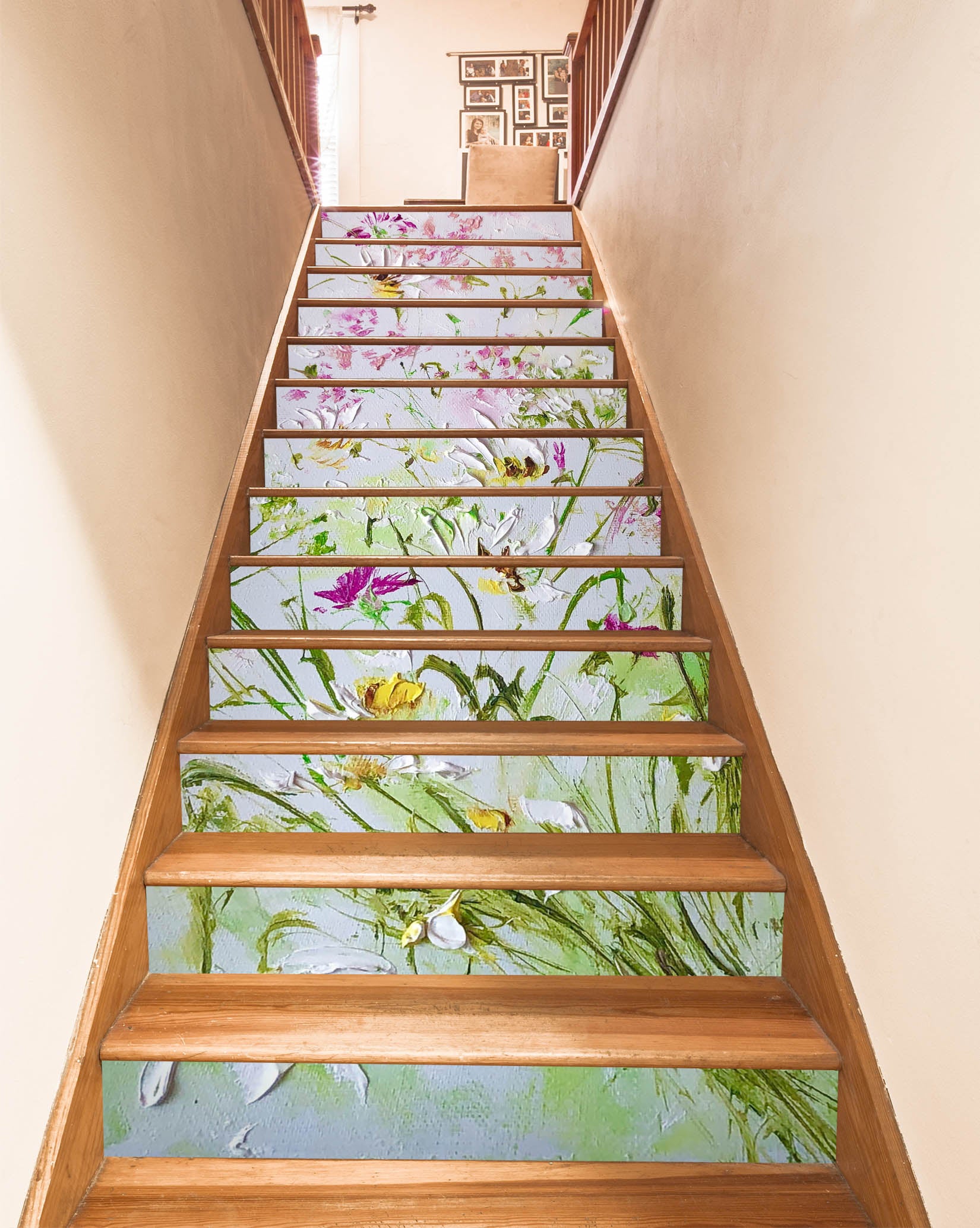 3D Pigment Flower 393 Skromova Marina Stair Risers
