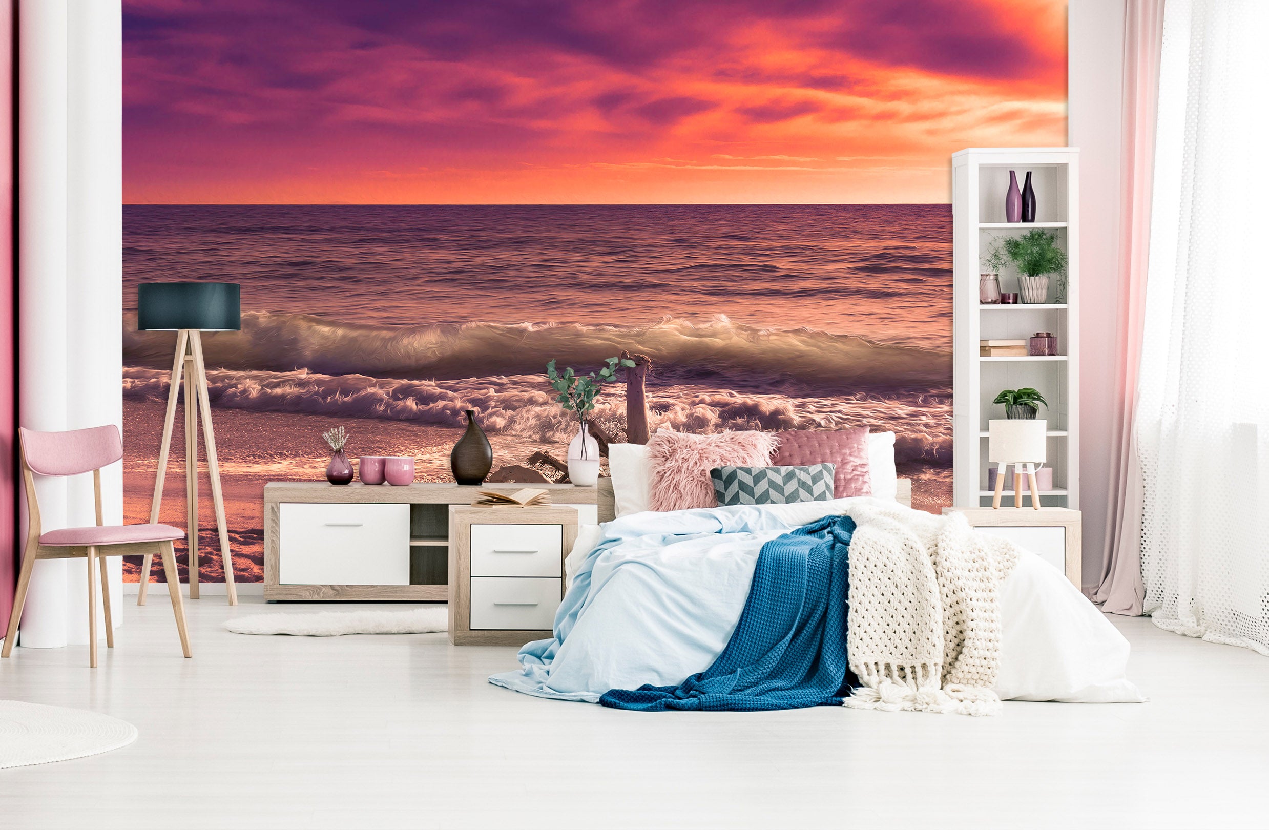 3D Beach Waves 1431 Marco Carmassi Wall Mural Wall Murals