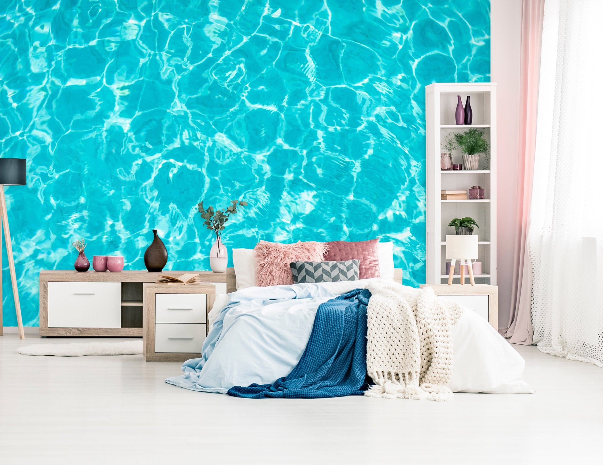 3D Water Ripple 57238 Wall Murals