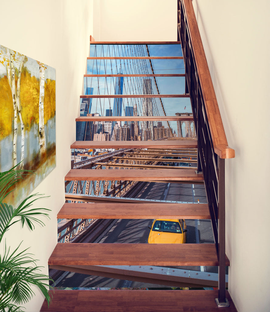 3D Bridge 10930 Assaf Frank Stair Risers | AJ Wallpaper