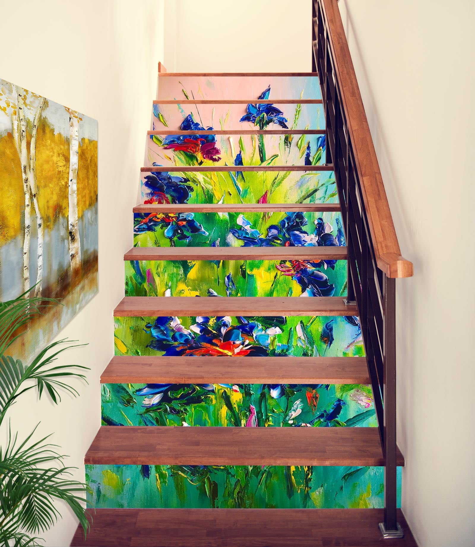 3D Orchid Petals 2190 Skromova Marina Stair Risers