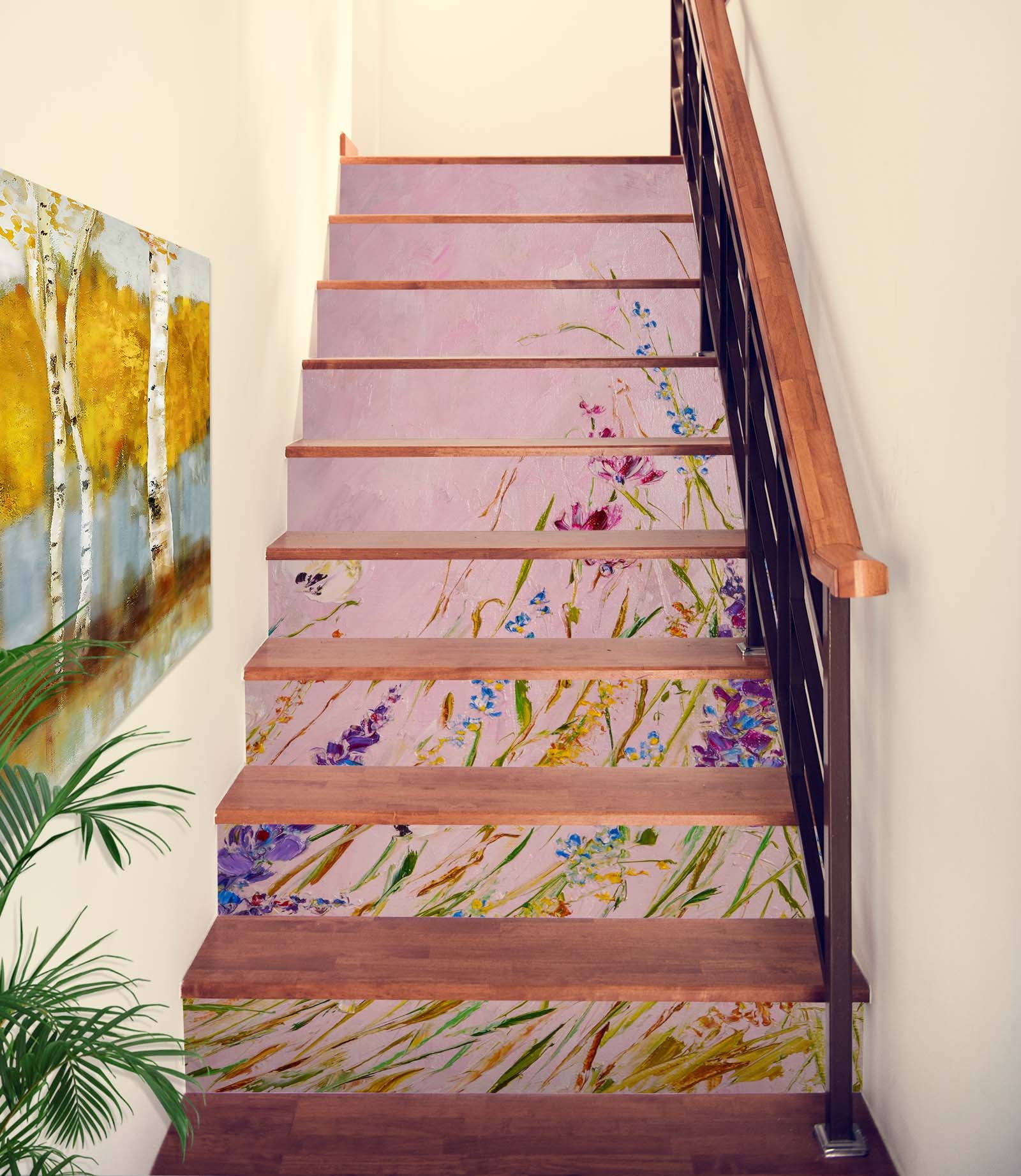 3D Simple Floret 2015 Skromova Marina Stair Risers