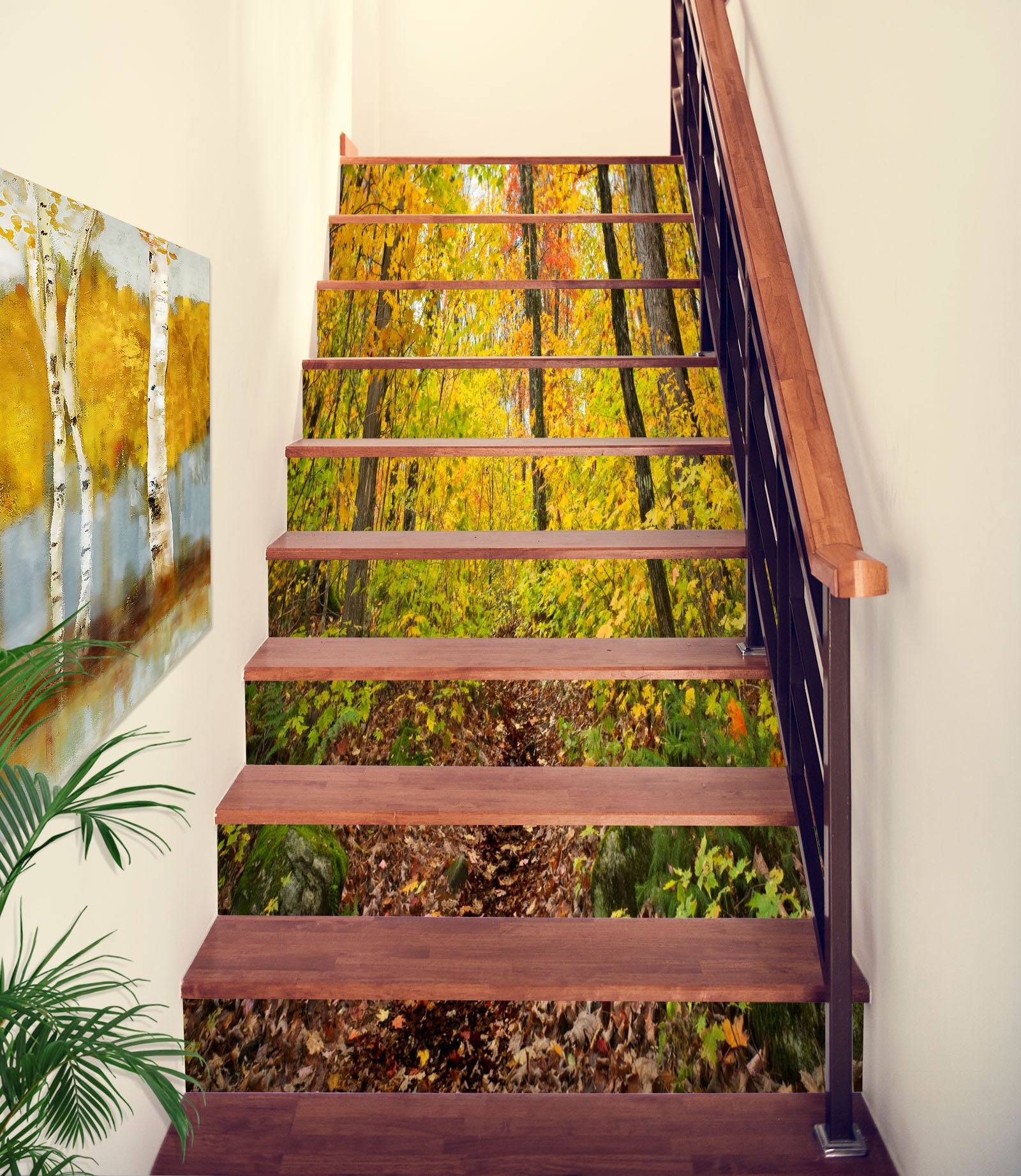 3D Forest 9485 Kathy Barefield Stair Risers