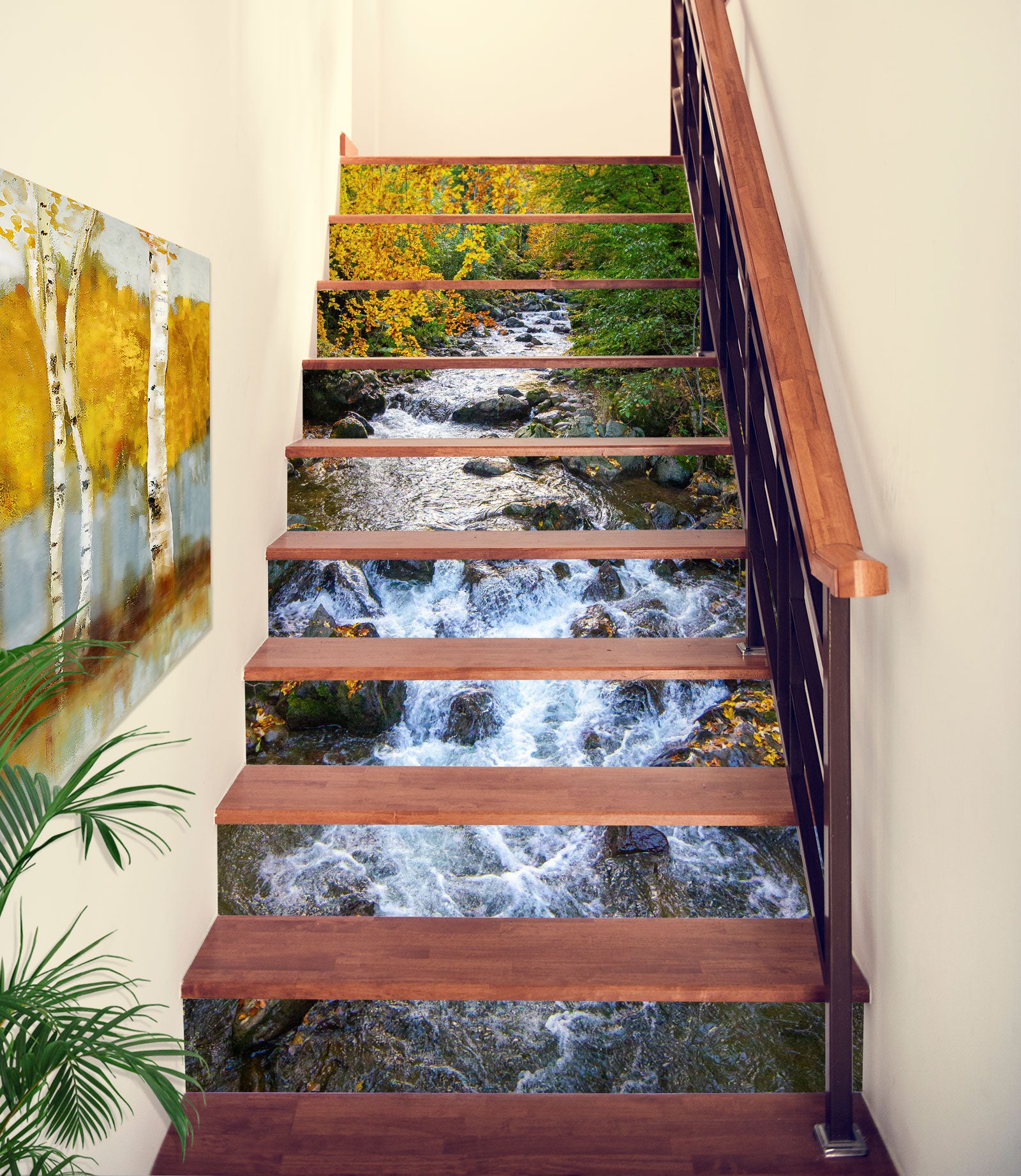 3D Above The Water 386 Stair Risers