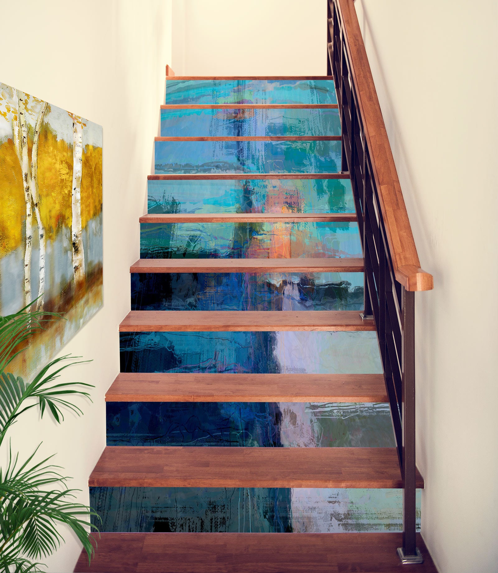 3D Paint Brush Texture 9451 Michael Tienhaara Stair Risers