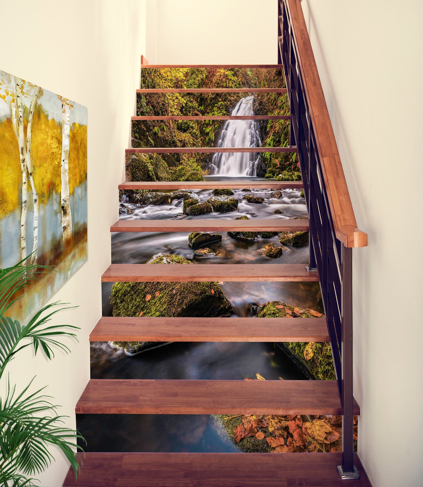 3D Strong Afterglow 365 Stair Risers