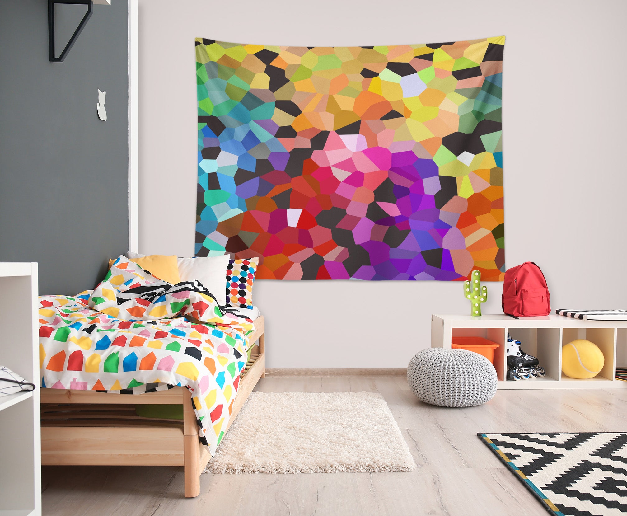 3D Color Graphics 925 Shandra Smith Tapestry Hanging Cloth Hang