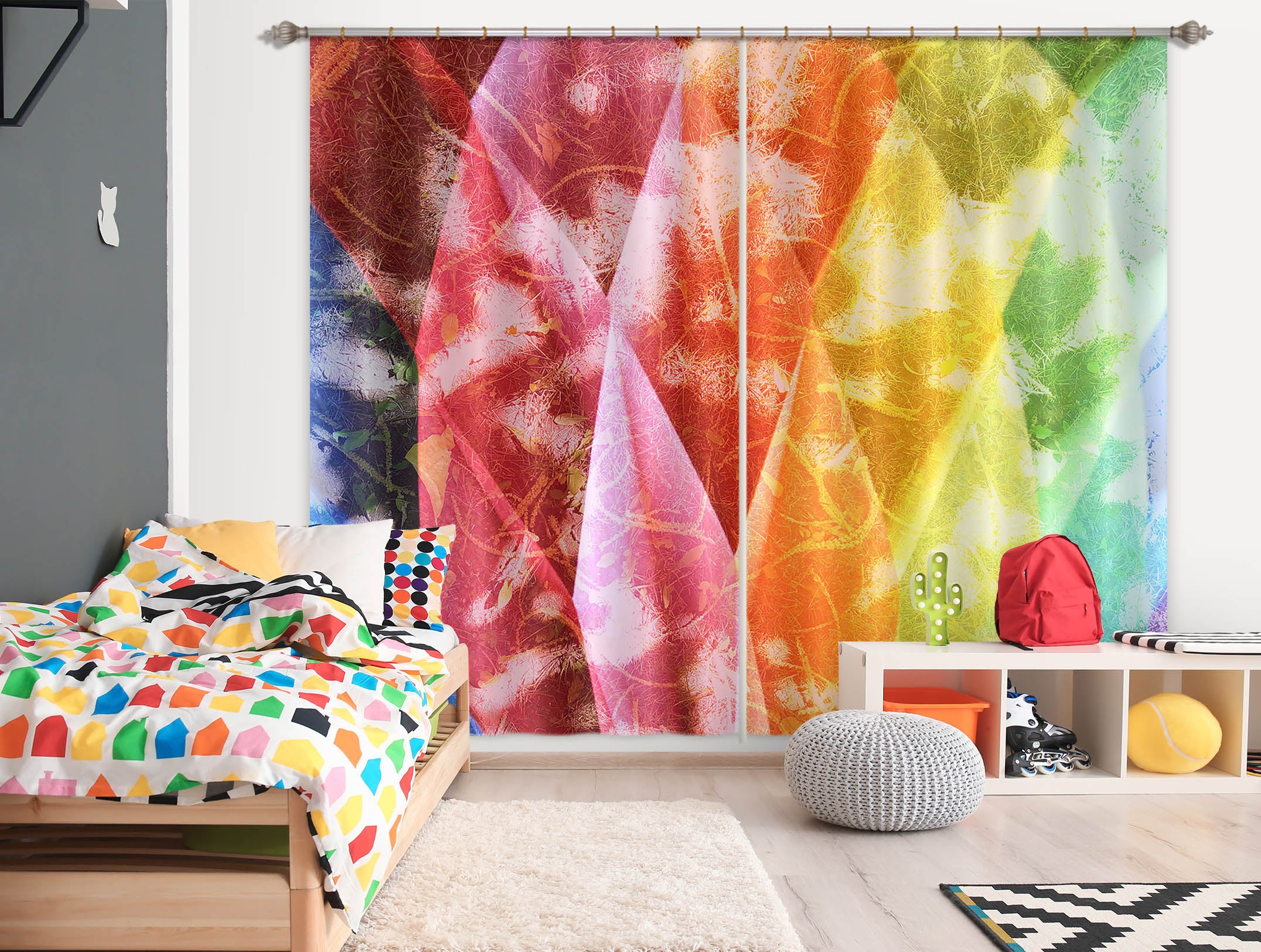 3D Color Cone 71054 Shandra Smith Curtain Curtains Drapes