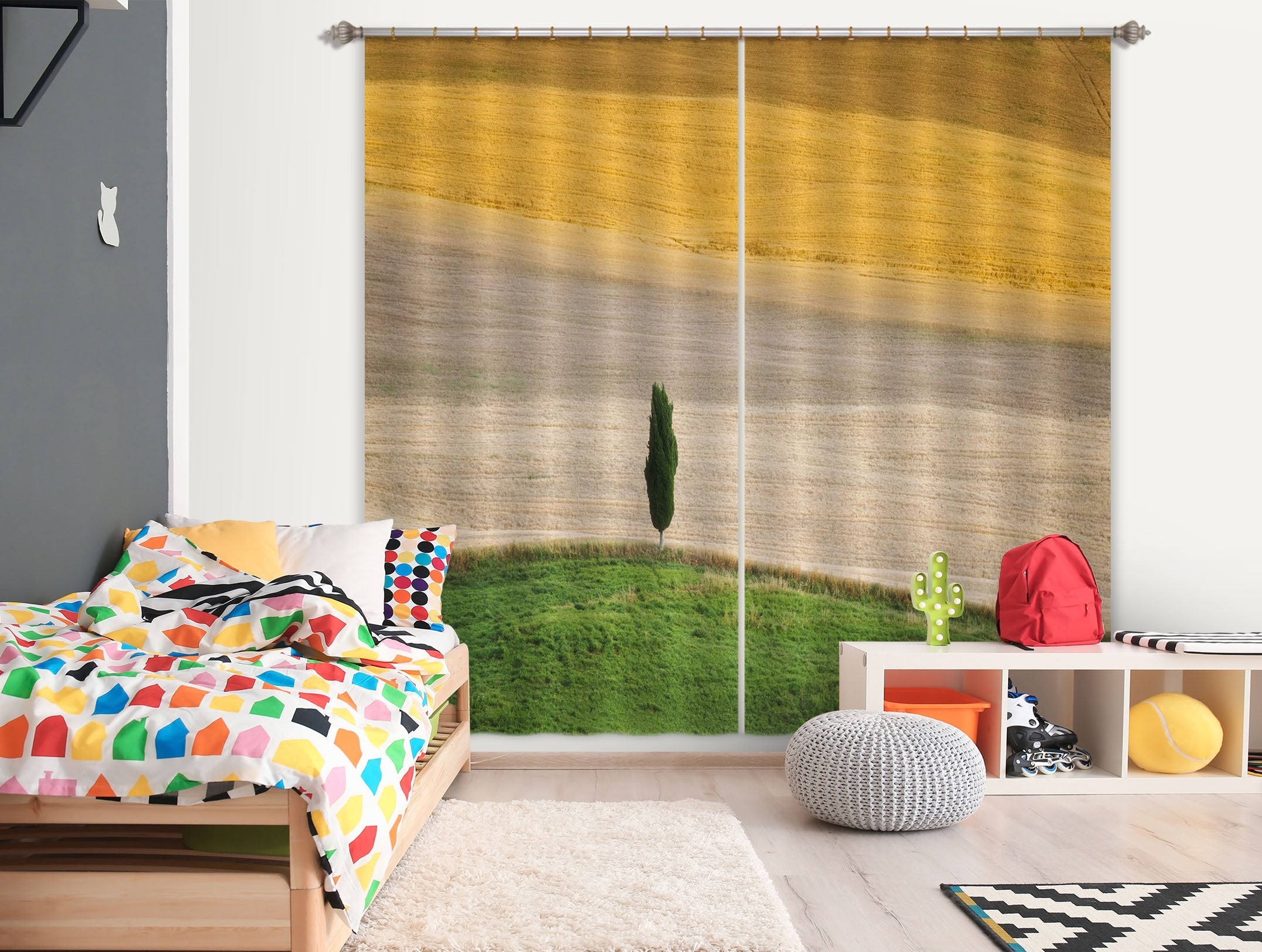 3D Beach Grass 150 Marco Carmassi Curtain Curtains Drapes Wallpaper AJ Wallpaper 