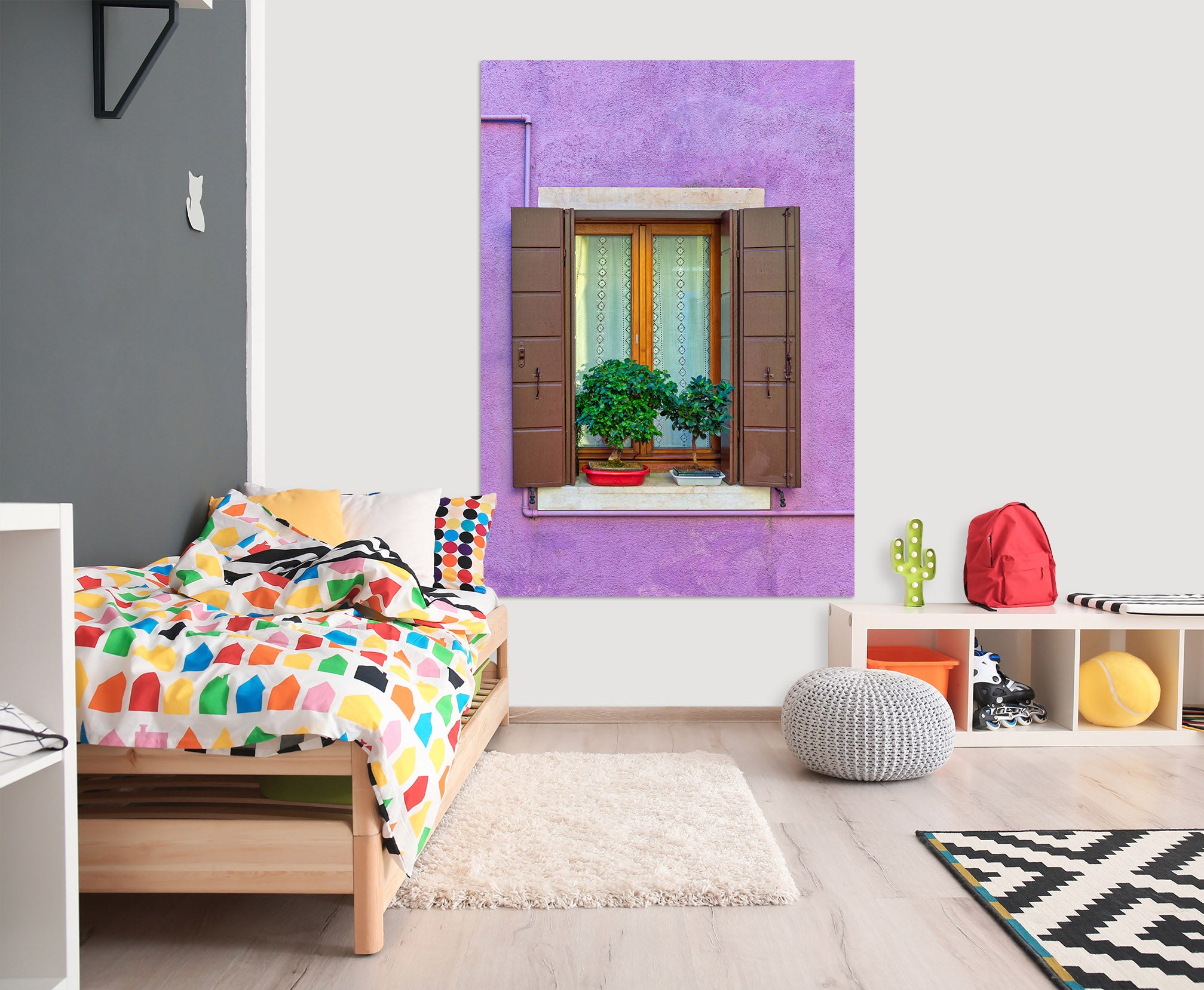 3D Green Plant 229 Marco Carmassi Wall Sticker