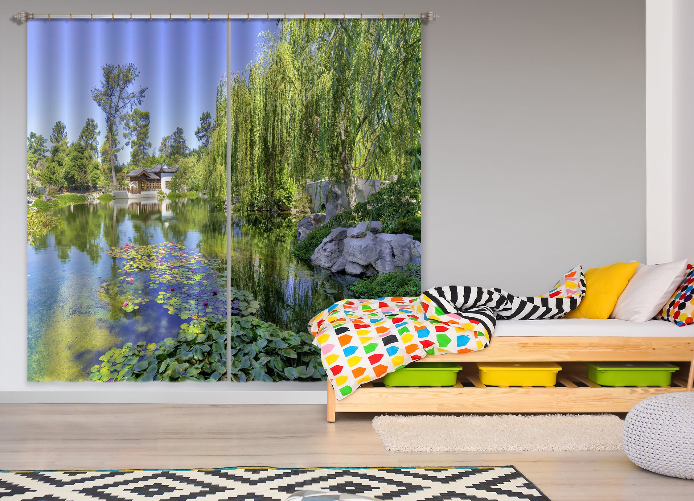 3D Spring Park 073 Marco Carmassi Curtain Curtains Drapes