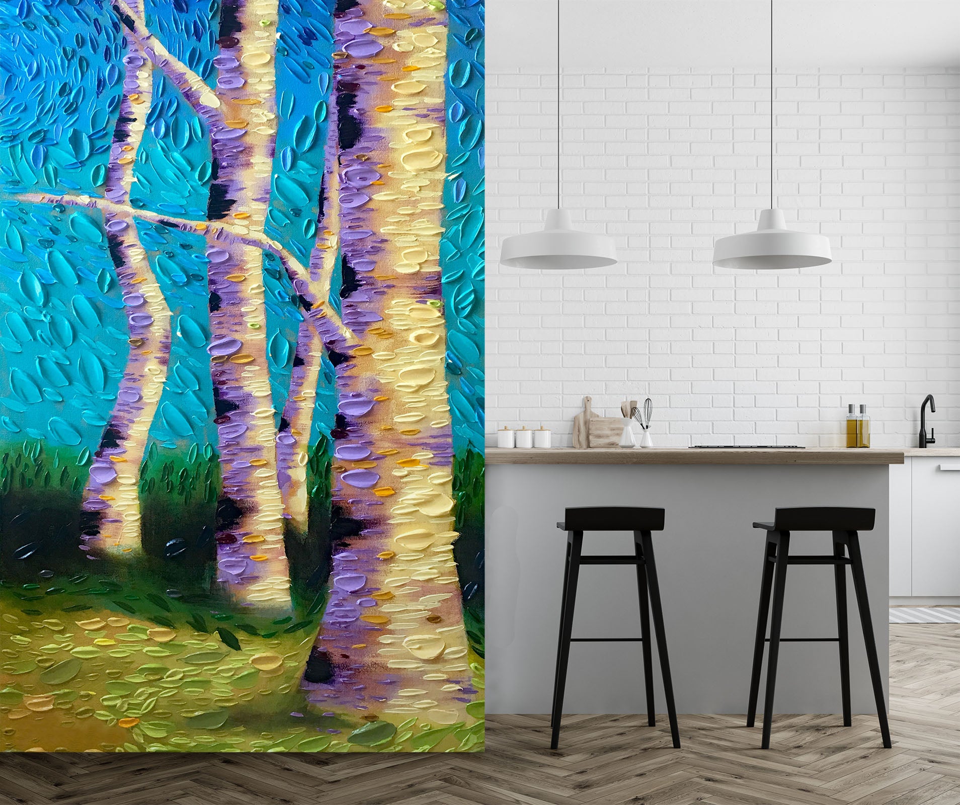 3D Trunk 1427 Dena Tollefson Wall Mural Wall Murals