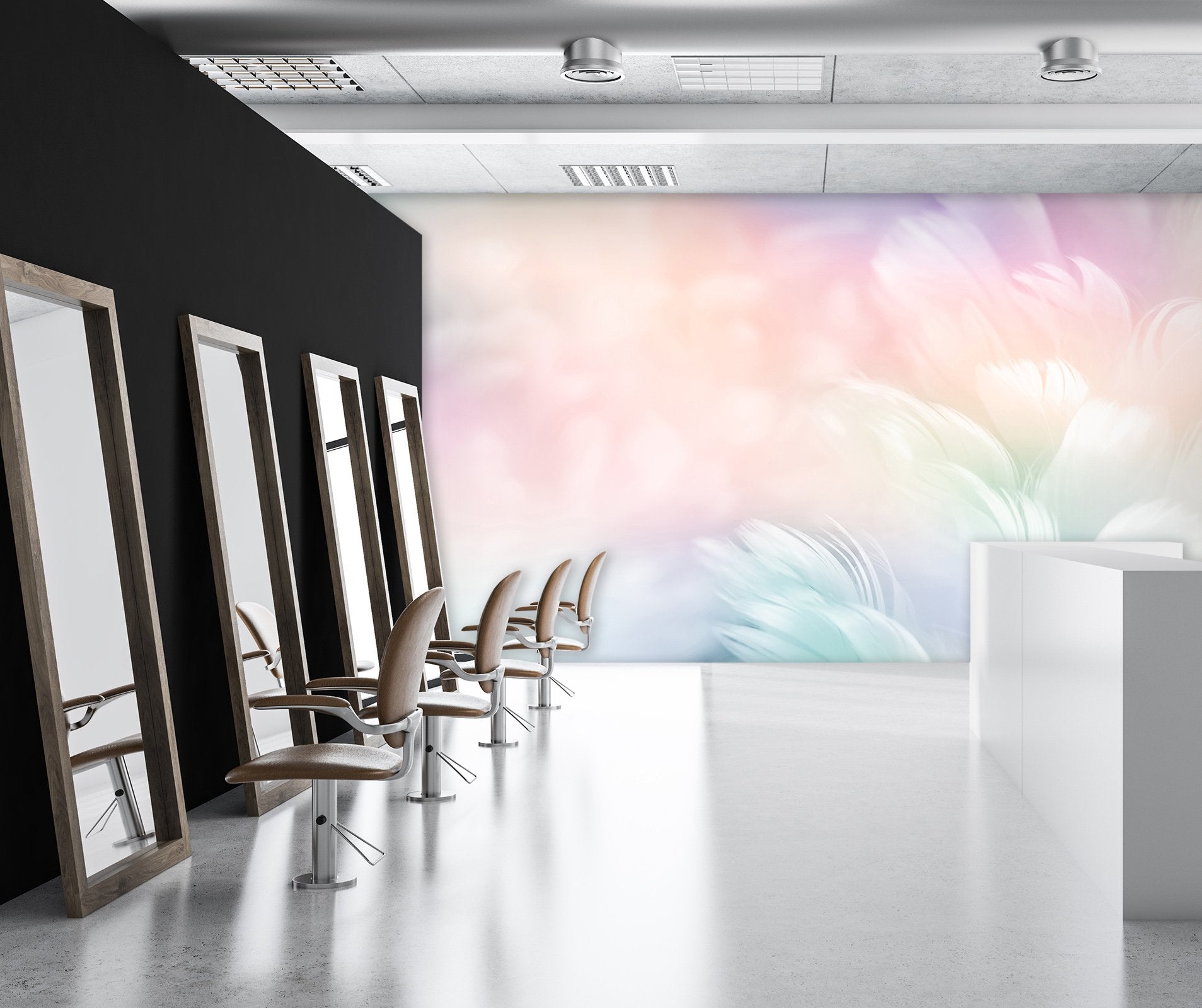 3D Beautiful Feather 093 Wall Murals Wallpaper AJ Wallpaper 2 