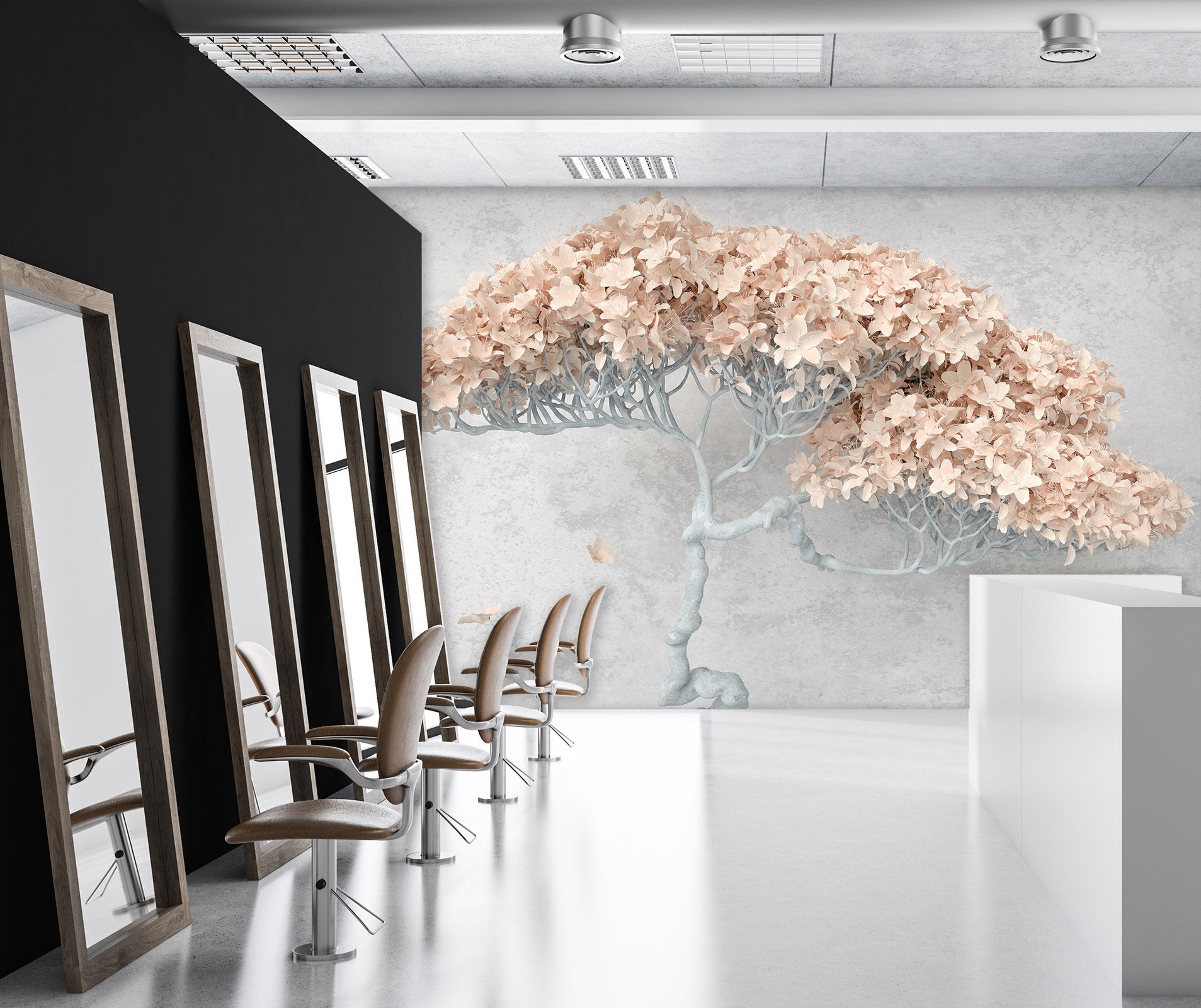 3D Tree Branch Leaves 50 Wall Murals Wallpaper AJ Wallpaper 2 