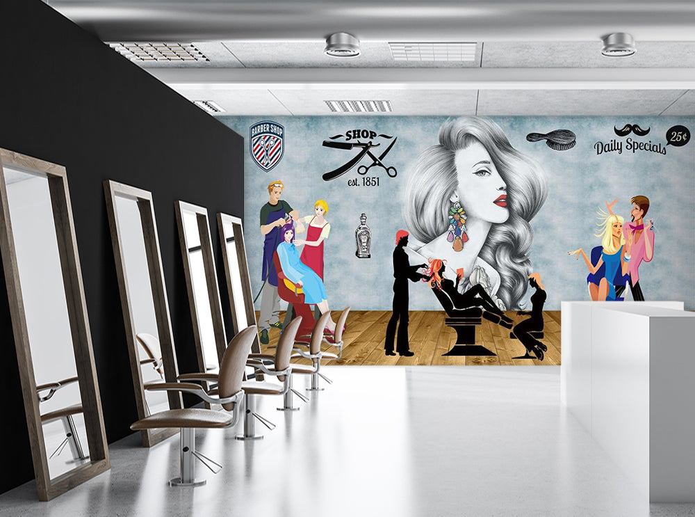 3D Beautiful Girl 1556 Wall Murals