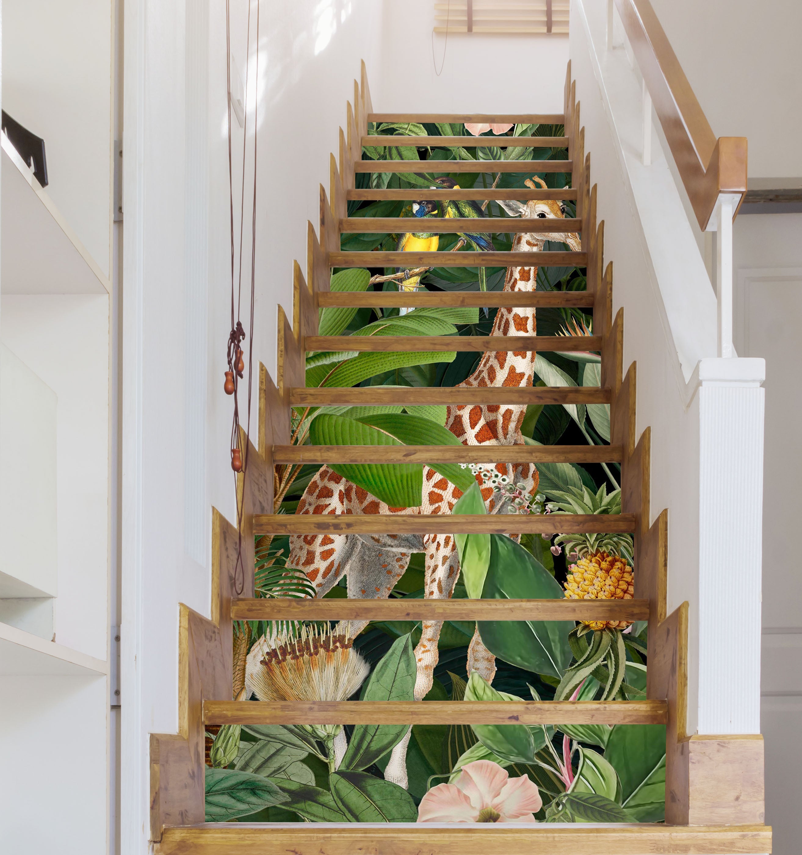 3D Giraffe Jungle 11024 Andrea Haase Stair Risers