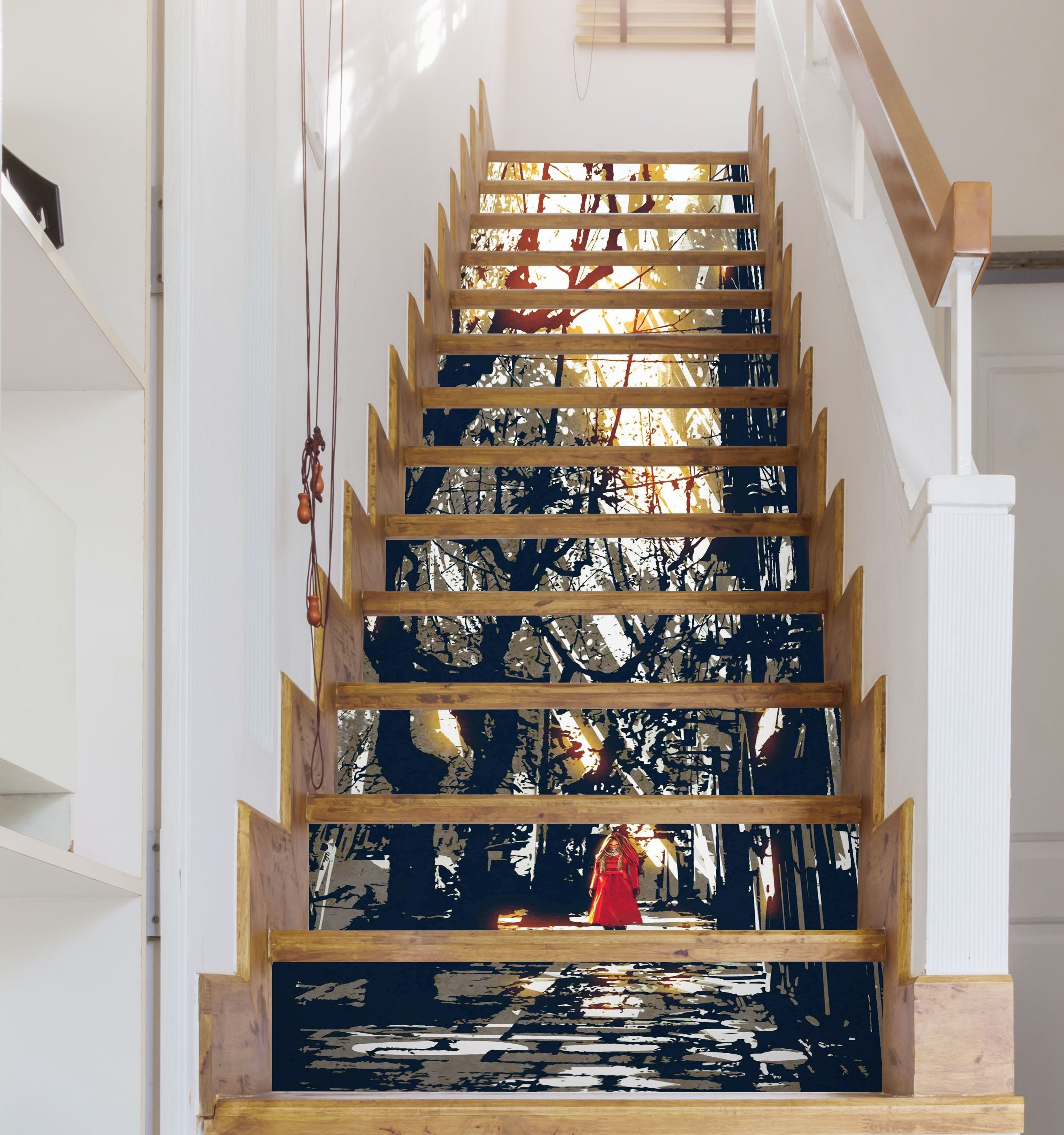 3D Painting 3216 Stair Risers Wallpaper AJ Wallpaper 