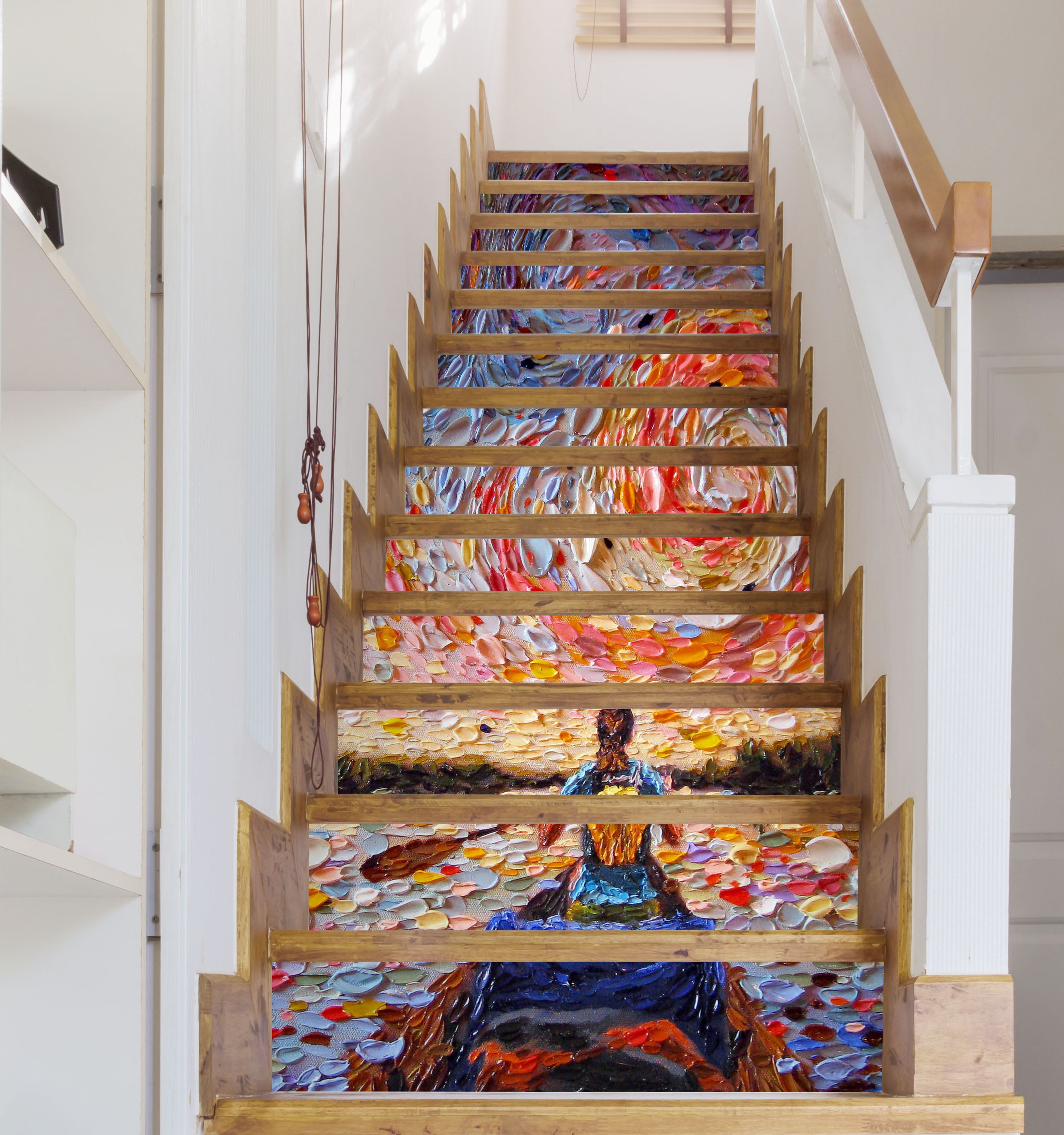3D Pigment Painting 96137 Dena Tollefson Stair Risers