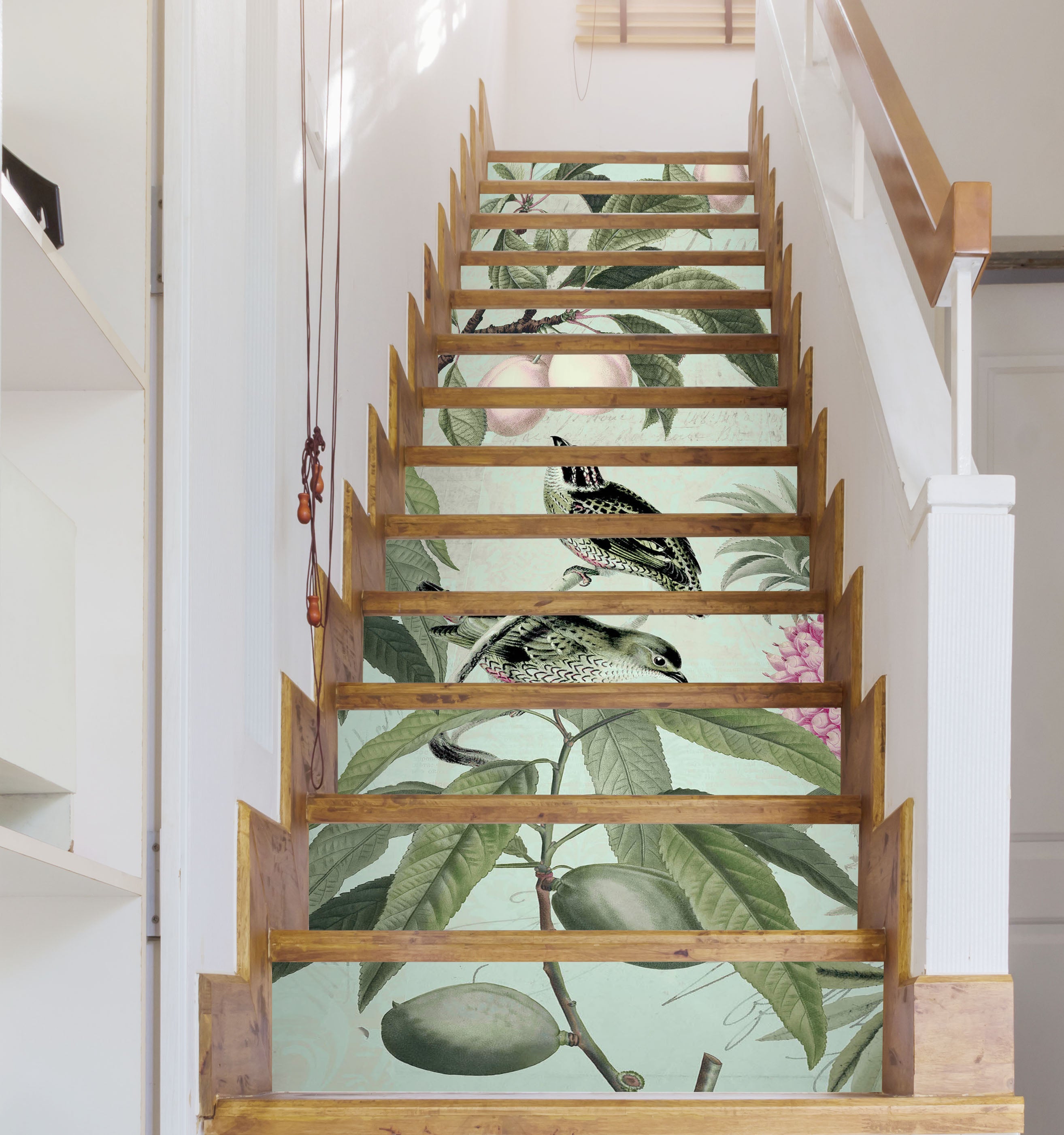 3D Lemon Tree Bird 109209 Andrea Haase Stair Risers