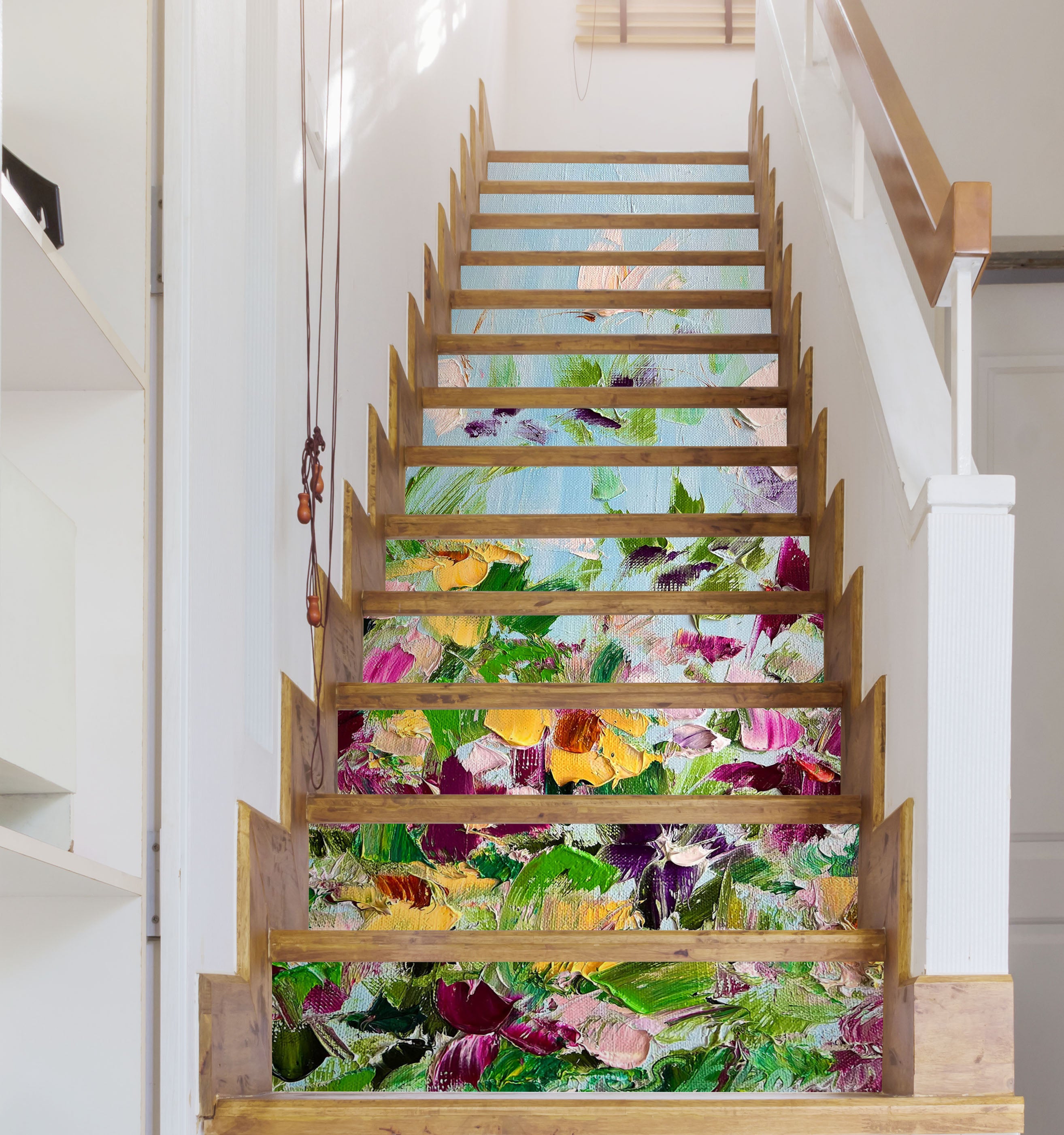 3D Butterfly Garden 2022 Skromova Marina Stair Risers