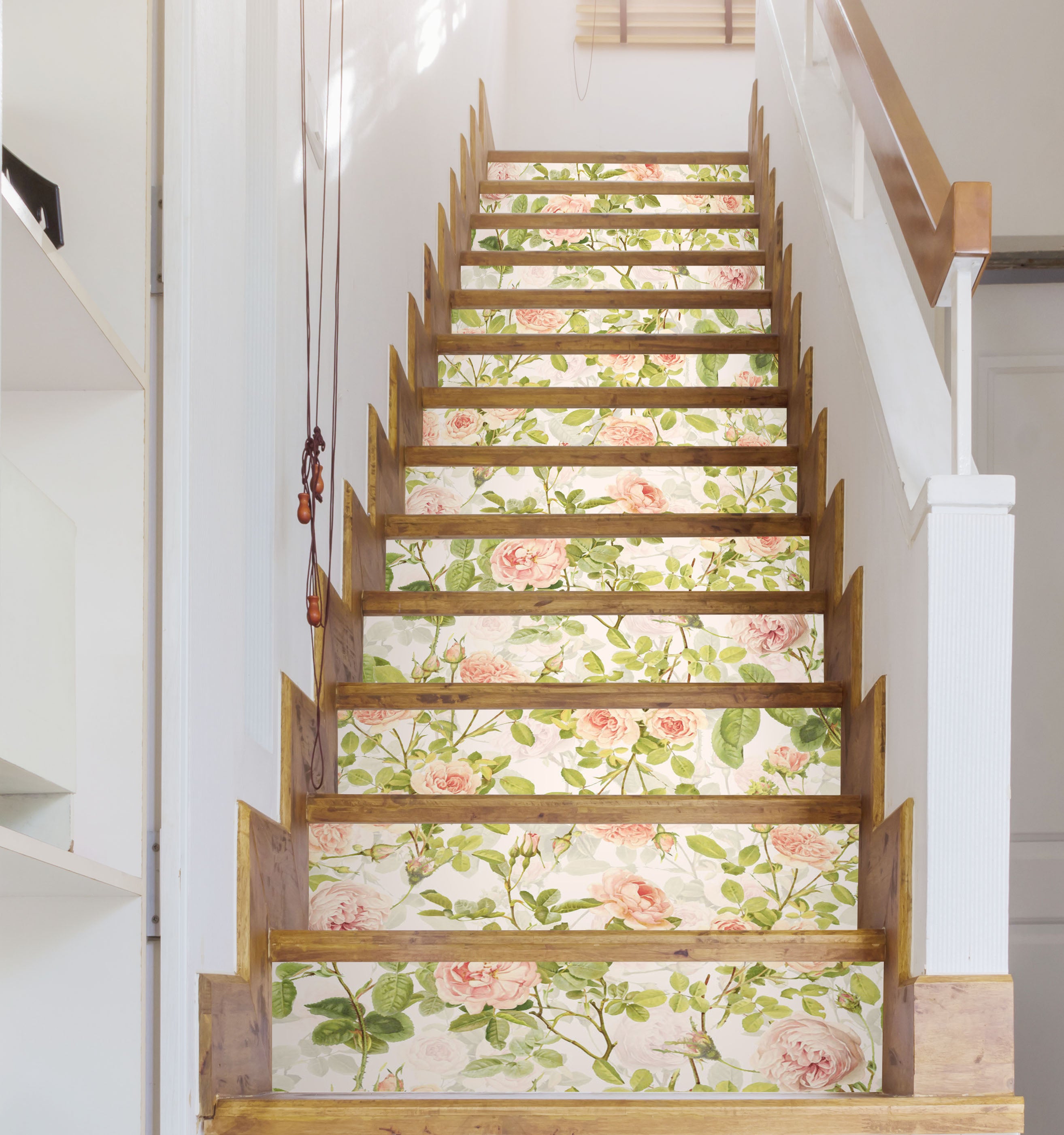 3D Rose Branch Pattern 10402 Uta Naumann Stair Risers