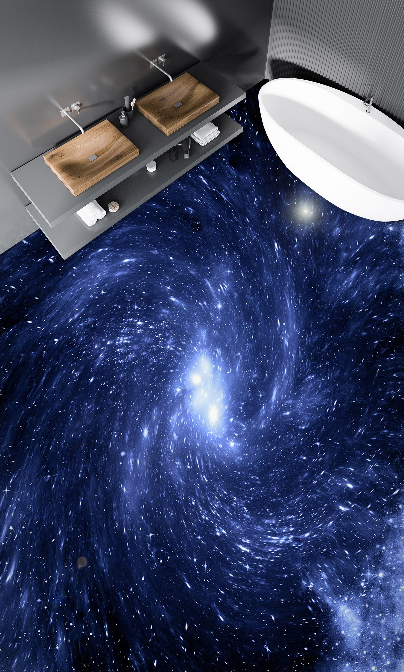 3D The Brilliance Of The Galaxy 595 Floor Mural  Wallpaper Murals Rug & Mat Print Epoxy waterproof bath floor
