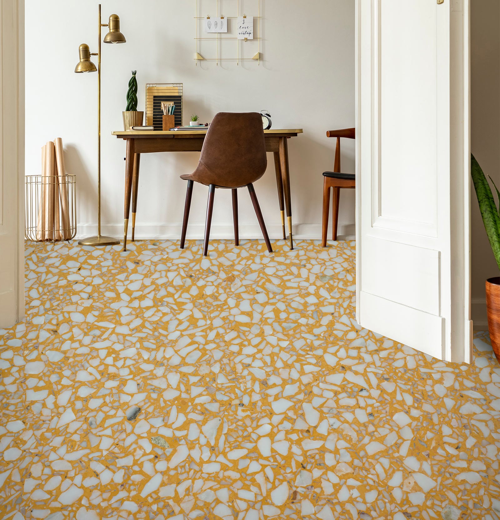 3D White Fragmented Marble 1315 Floor Mural  Wallpaper Murals Self-Adhesive Removable Print Epoxy