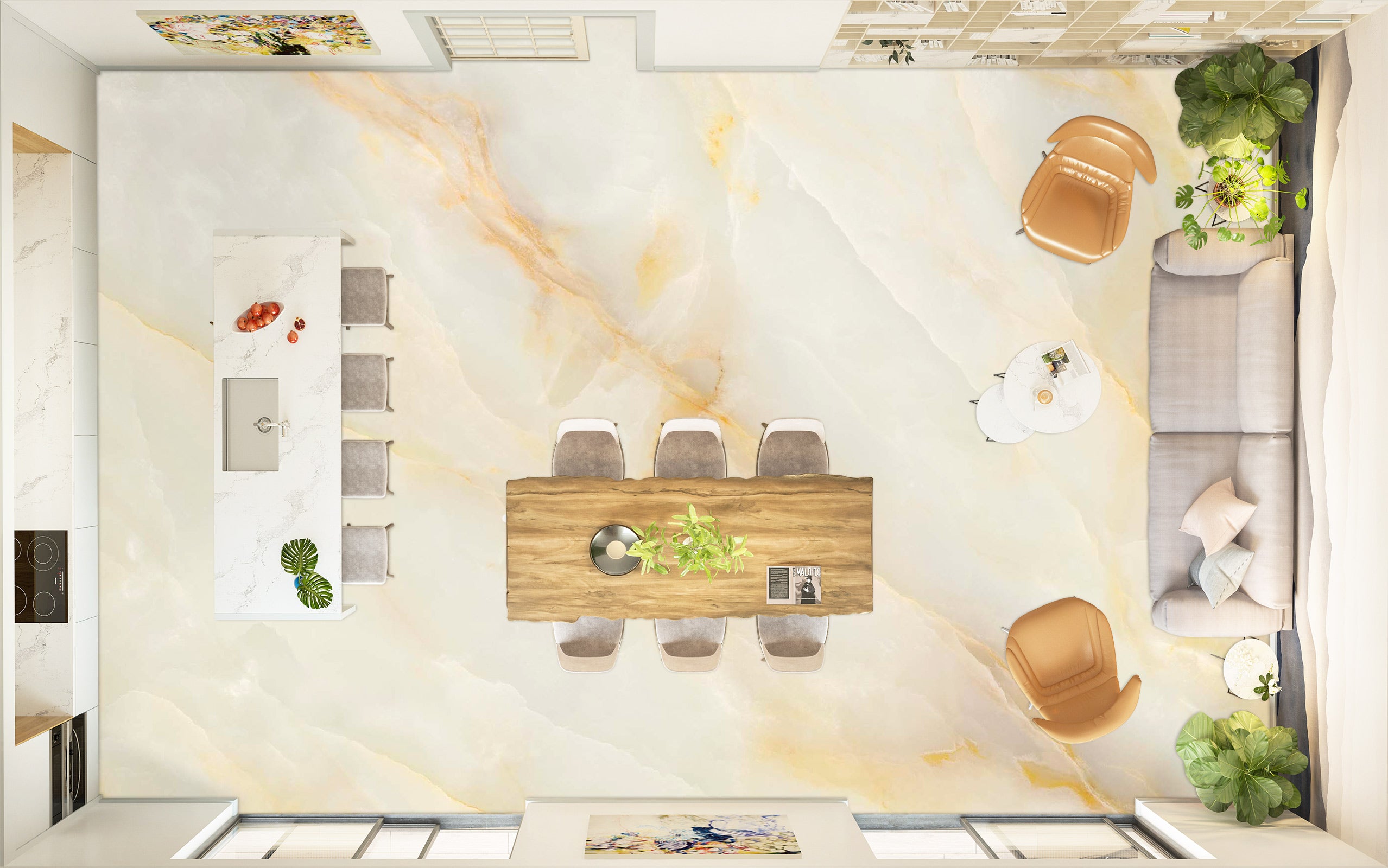 3D Gentle Healing 1153 Floor Mural  Wallpaper Murals Self-Adhesive Removable Print Epoxy