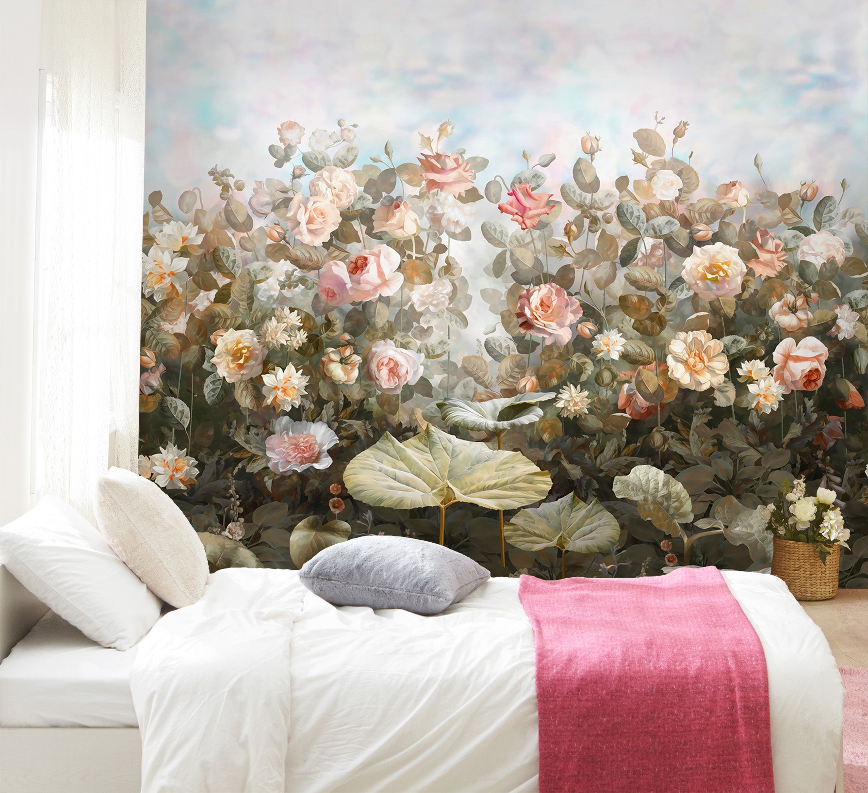 3D Beautiful Lotus 1552 Wall Murals