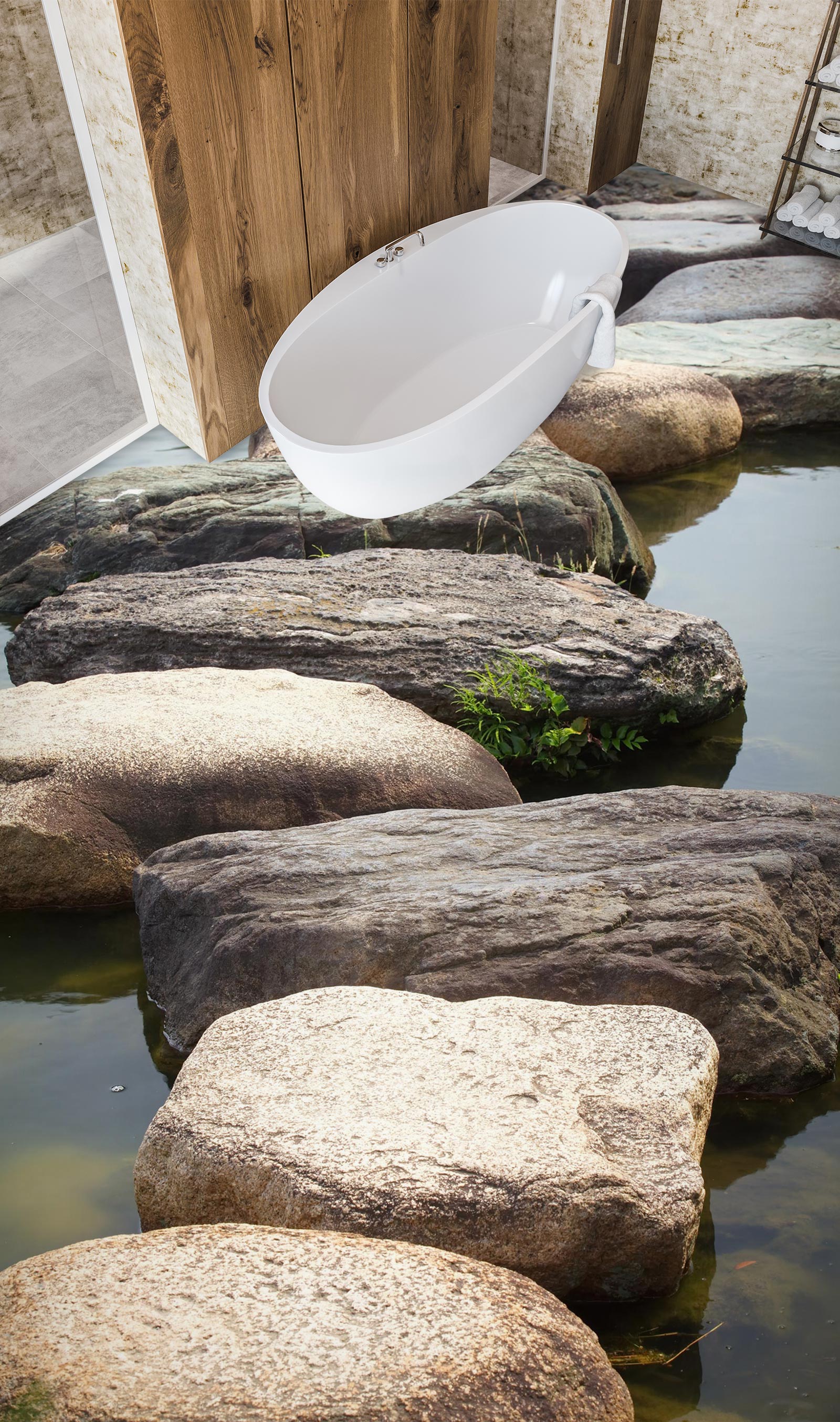 3D Plain Stones 1096 Floor Mural  Wallpaper Murals Self-Adhesive Removable Print Epoxy