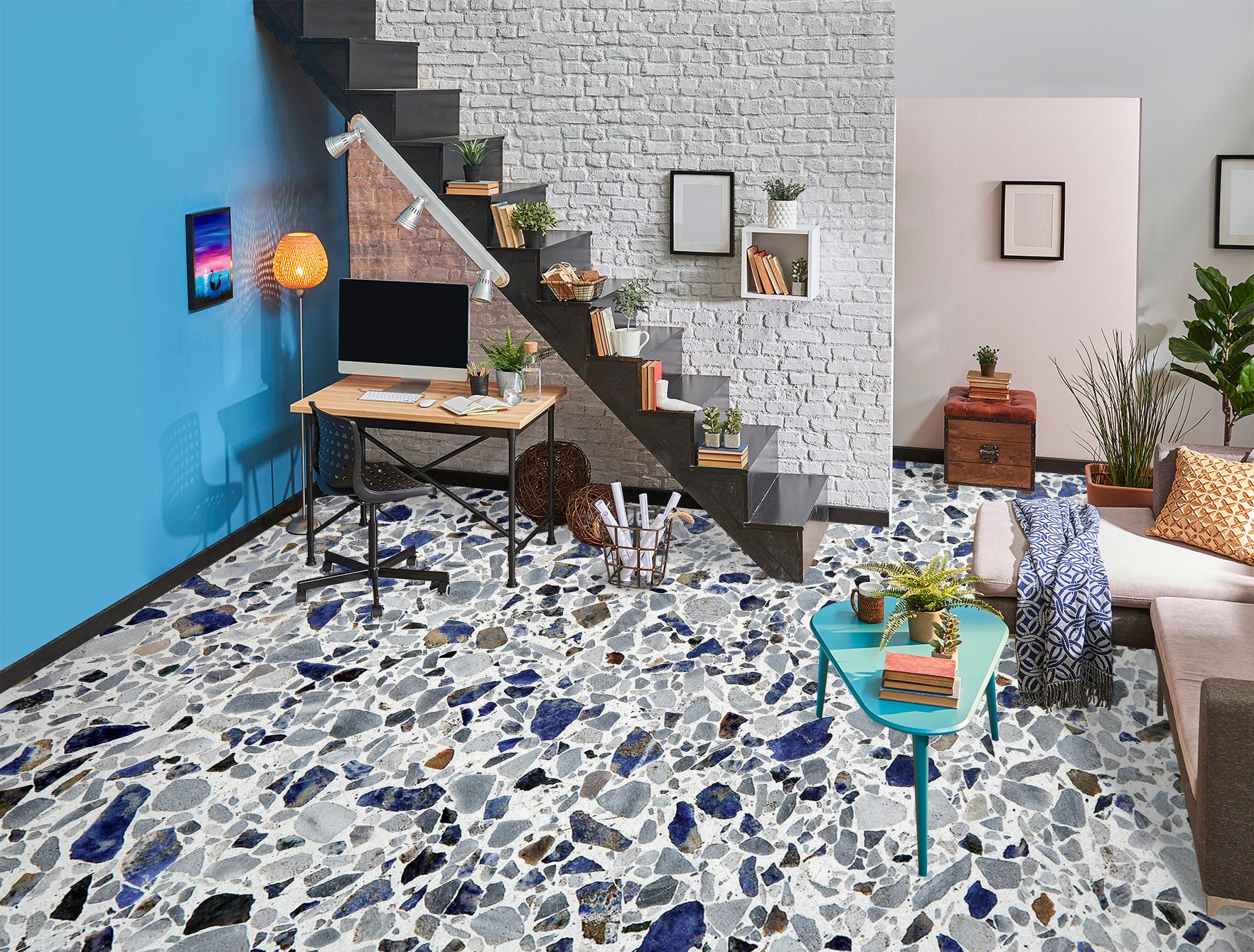 3D Artistic Elegance 979 Floor Mural  Wallpaper Murals Self-Adhesive Removable Print Epoxy