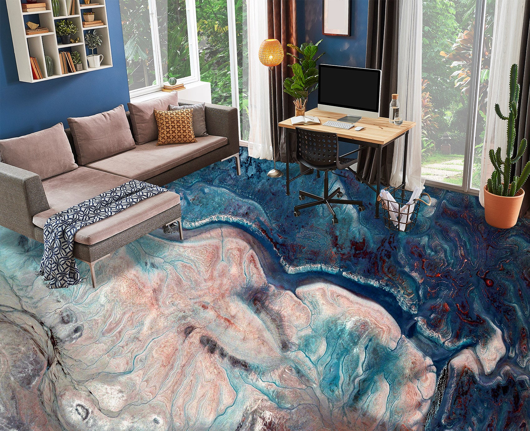 3D Advanced Texture 231 Floor Mural  Wallpaper Murals Rug & Mat Print Epoxy waterproof bath floor