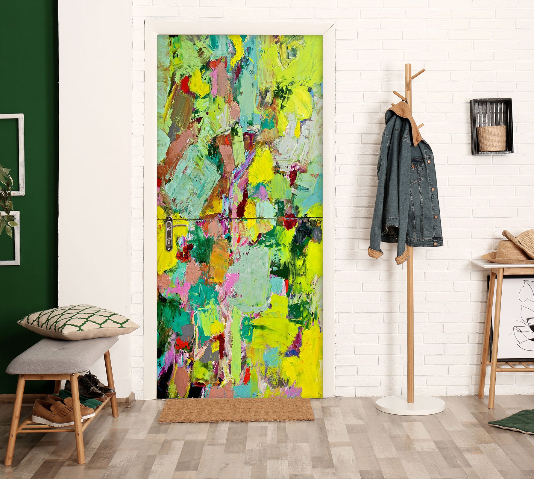 3D Paint Texture 93122 Allan P. Friedlander Door Mural